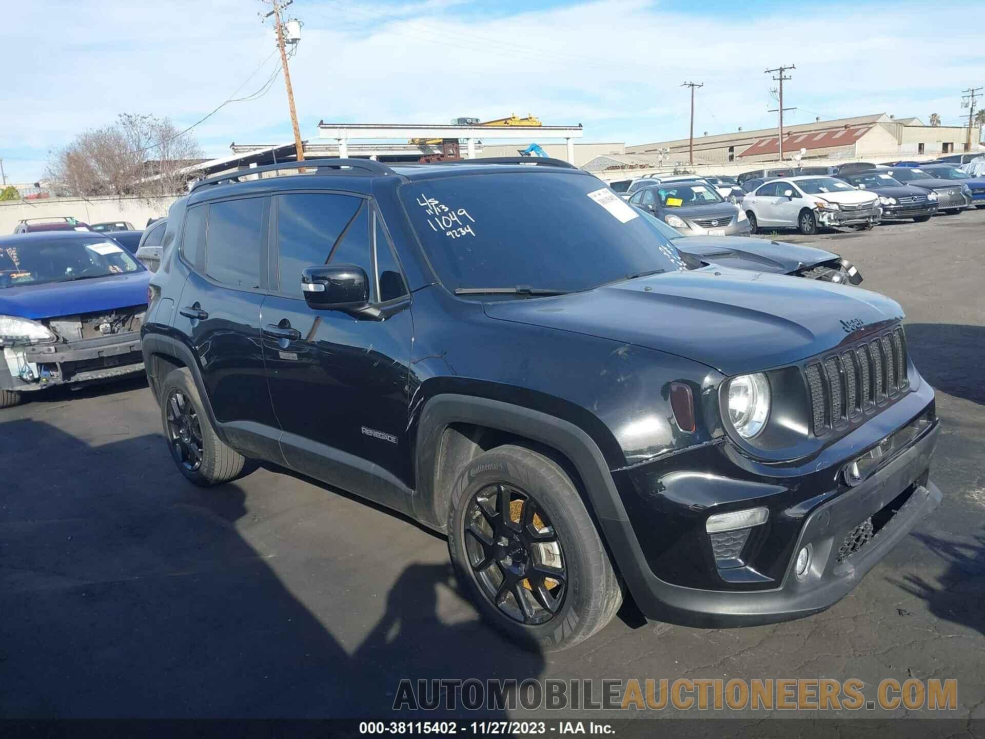 ZACNJABB6KPK69234 JEEP RENEGADE 2019