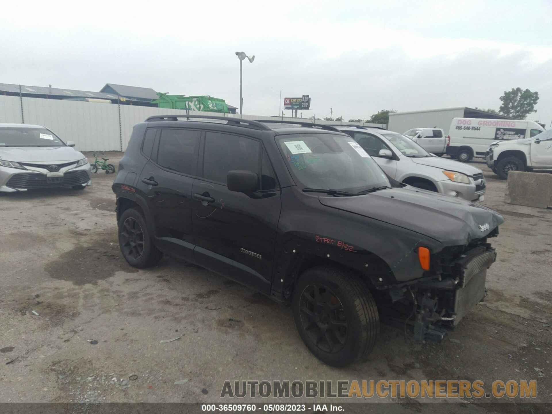 ZACNJABB7KPK21676 JEEP RENEGADE 2019