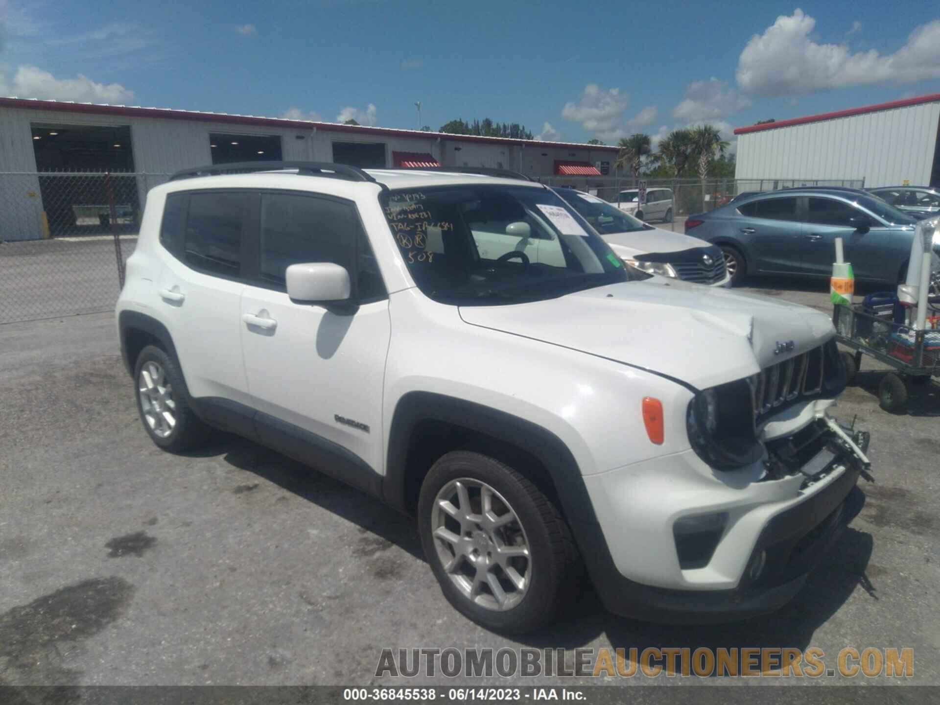 ZACNJABB8KPK86231 JEEP RENEGADE 2019