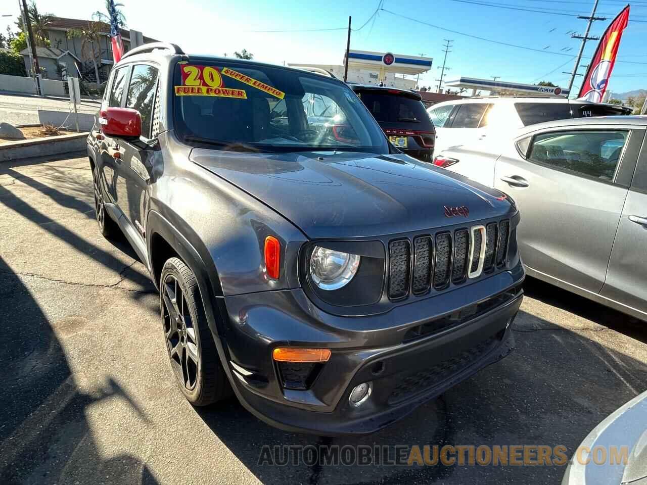 ZACNJABBXLPL83285 JEEP RENEGADE 2020