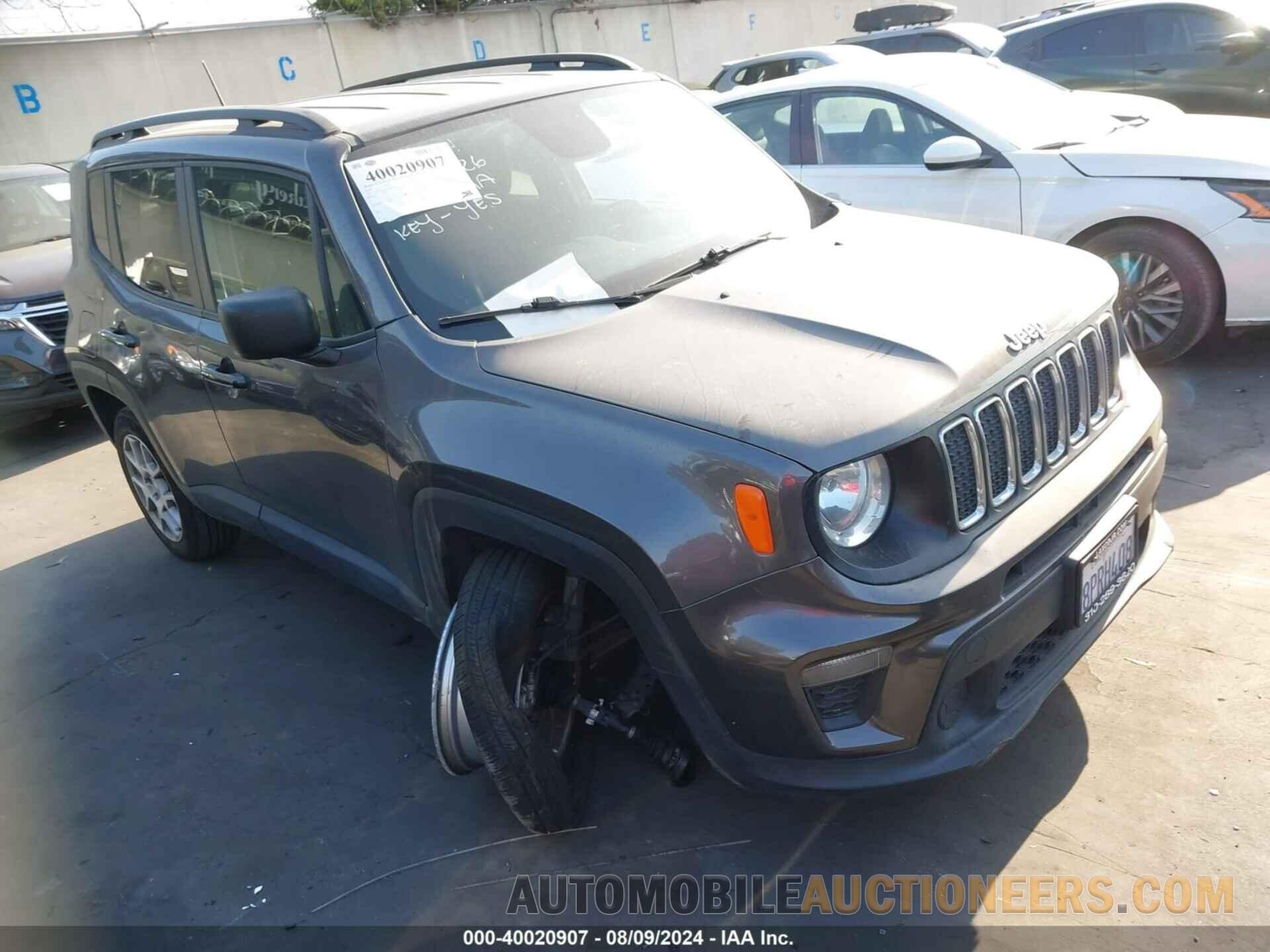 ZACNJBA13LPK96360 JEEP RENEGADE 2020