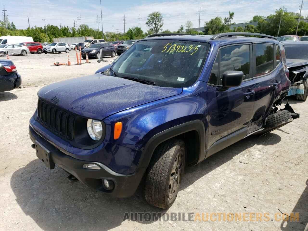 ZACNJBAB1KPK77698 JEEP RENEGADE 2019