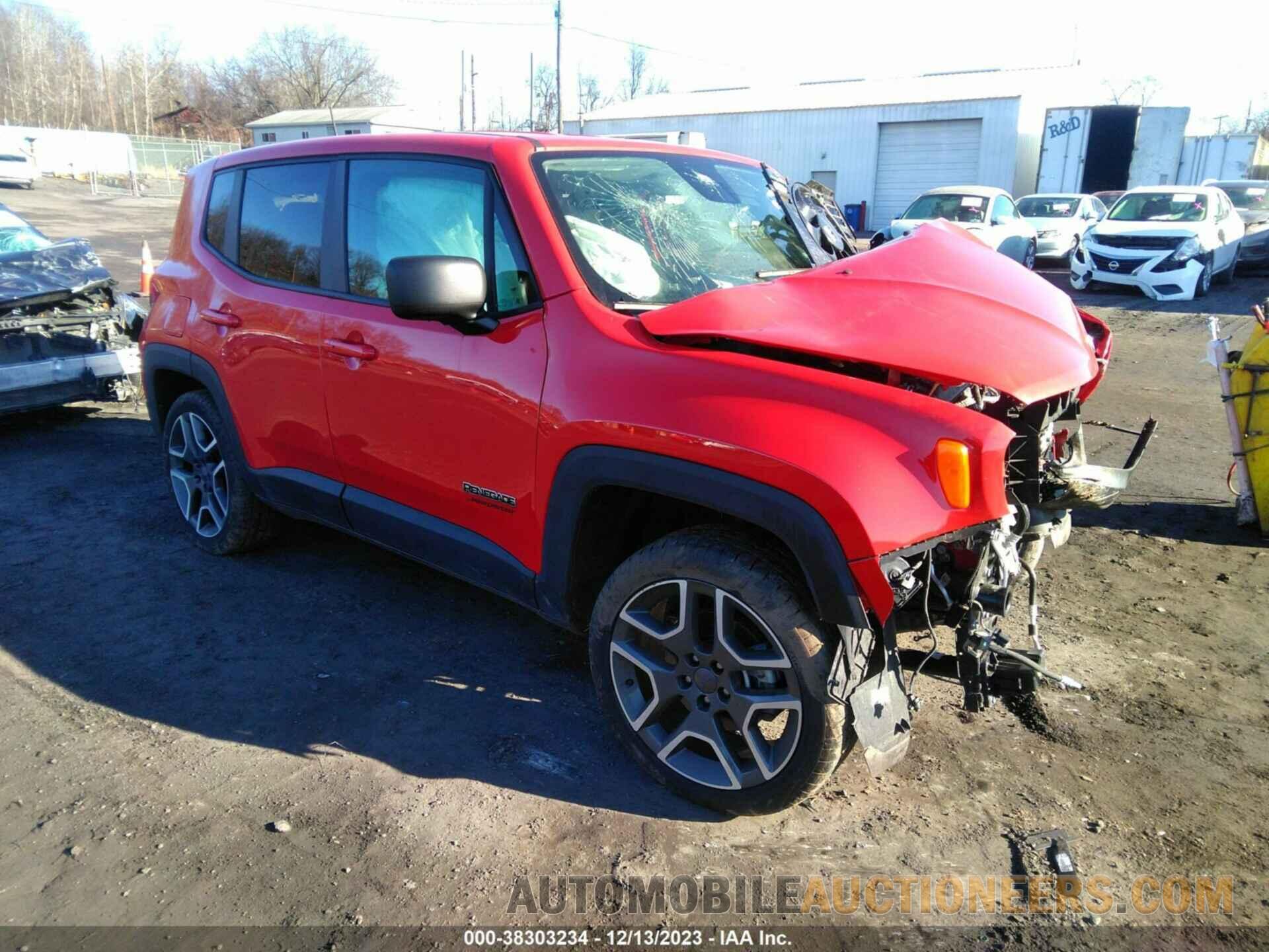 ZACNJBAB2LPL75074 JEEP RENEGADE 2020