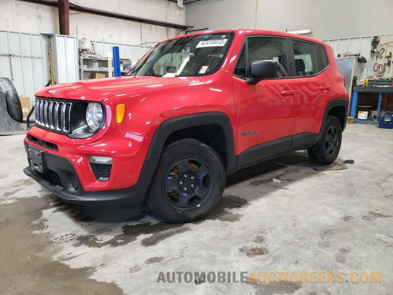 ZACNJBAB3LPL25140 JEEP RENEGADE 2020