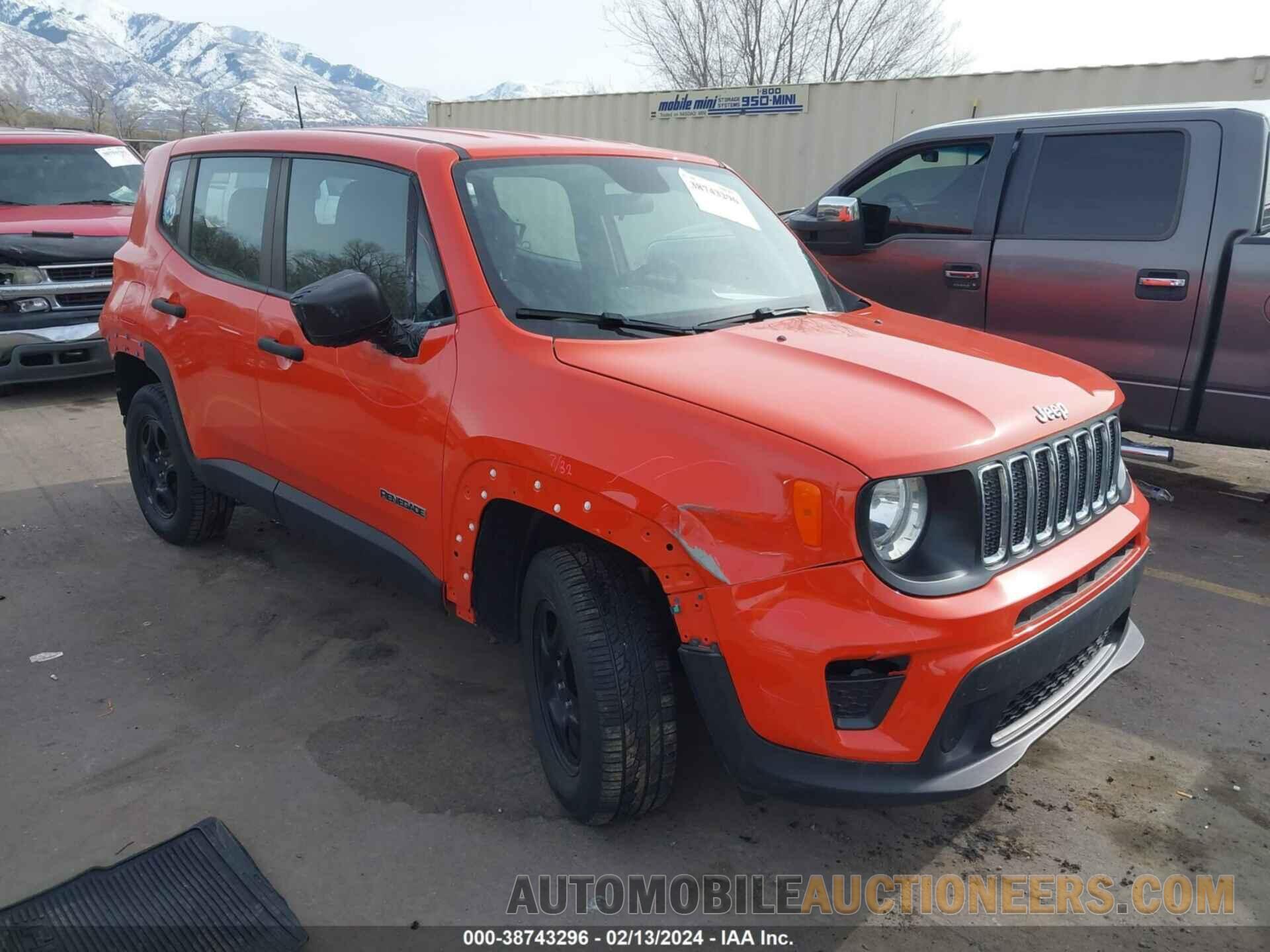 ZACNJBAB3LPL52287 JEEP RENEGADE 2020