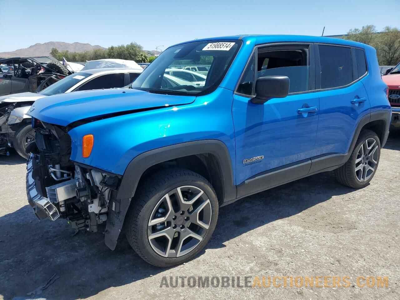 ZACNJBAB3LPL97438 JEEP RENEGADE 2020