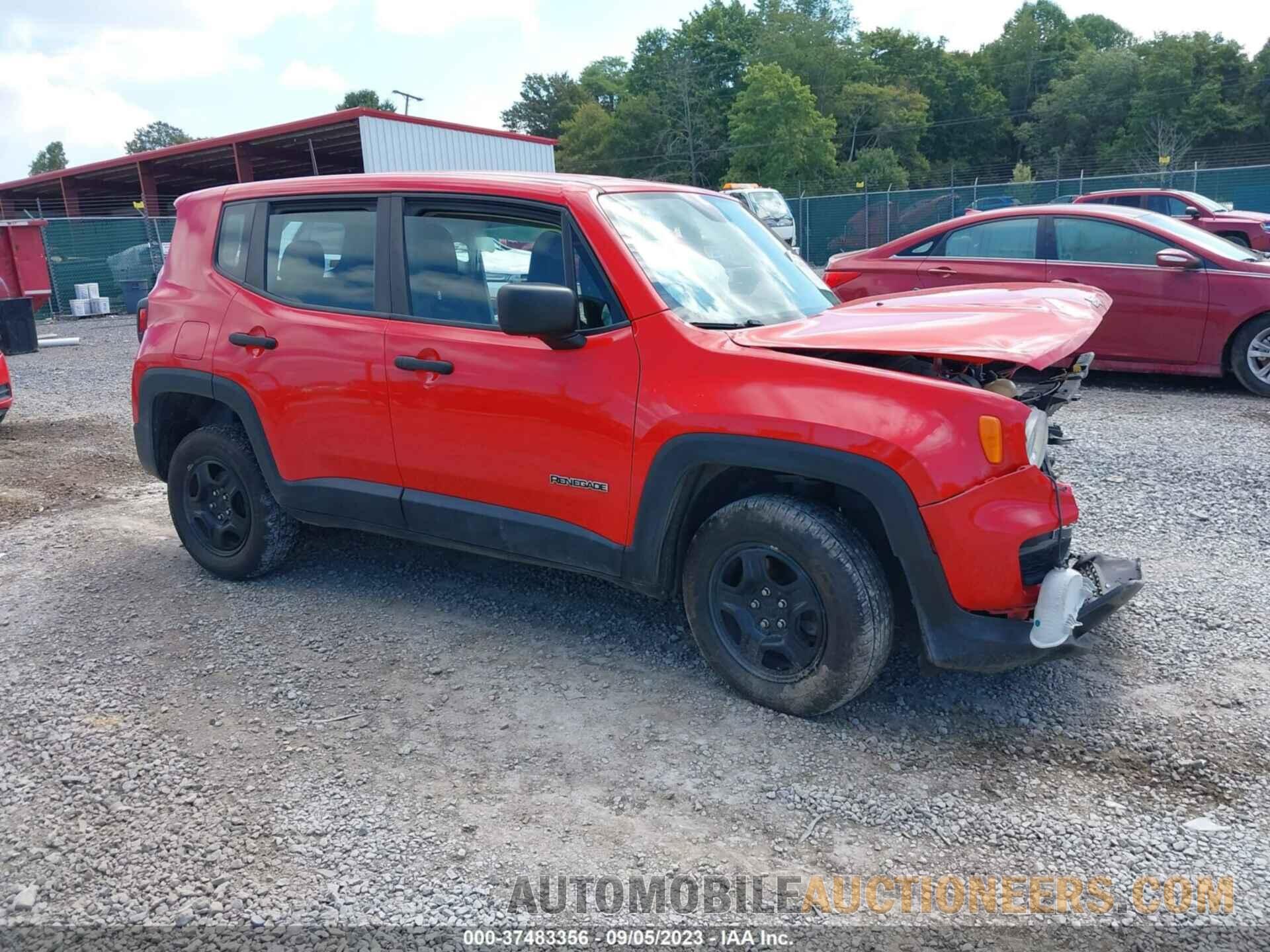 ZACNJBAB4KPK22887 JEEP RENEGADE 2019