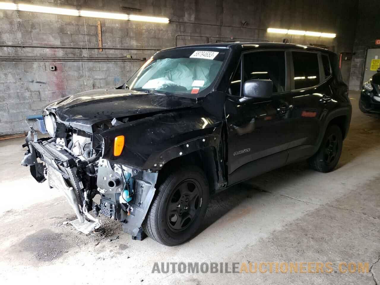 ZACNJBAB4KPK88985 JEEP RENEGADE 2019