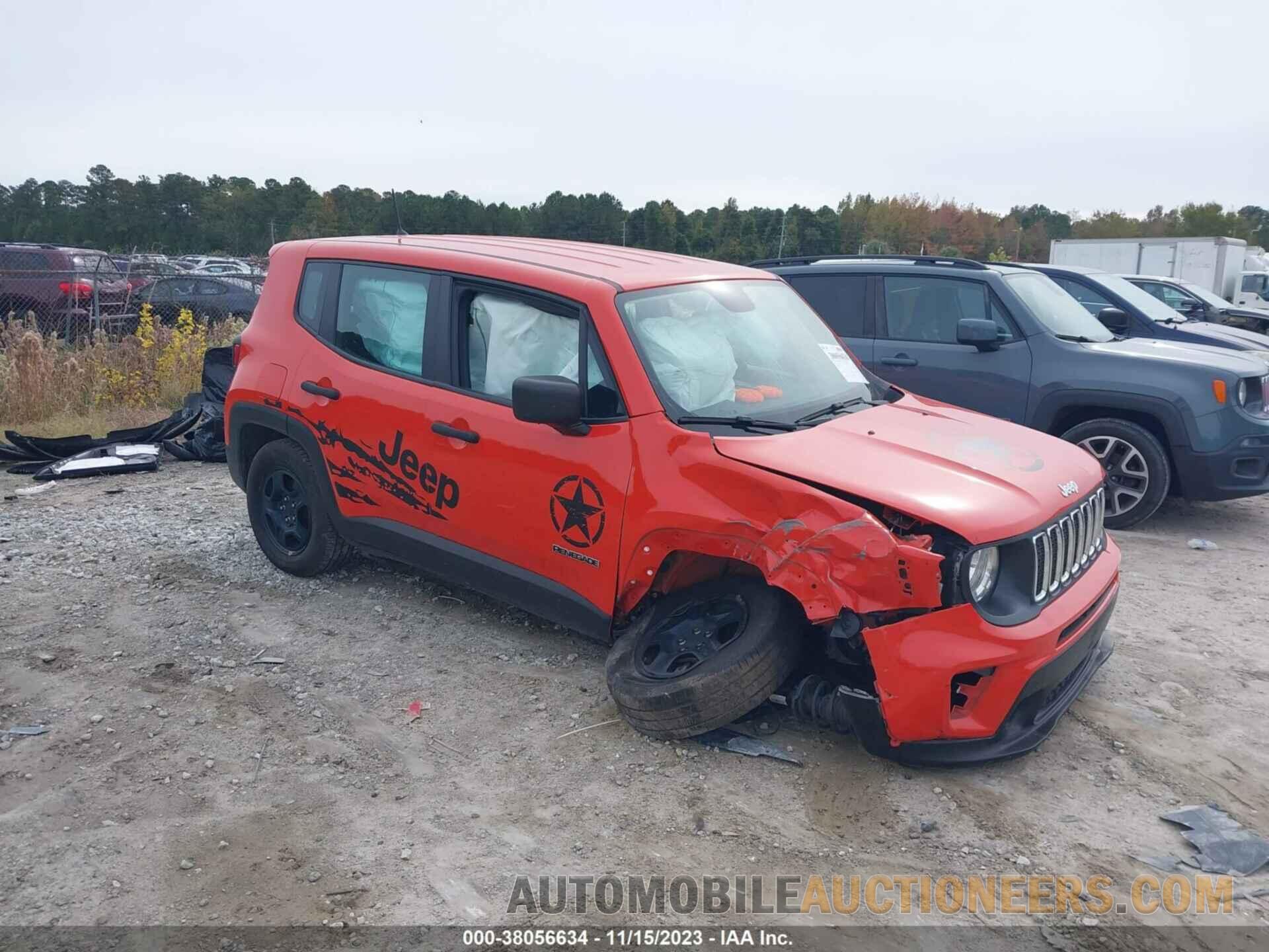 ZACNJBAB5KPK09243 JEEP RENEGADE 2019