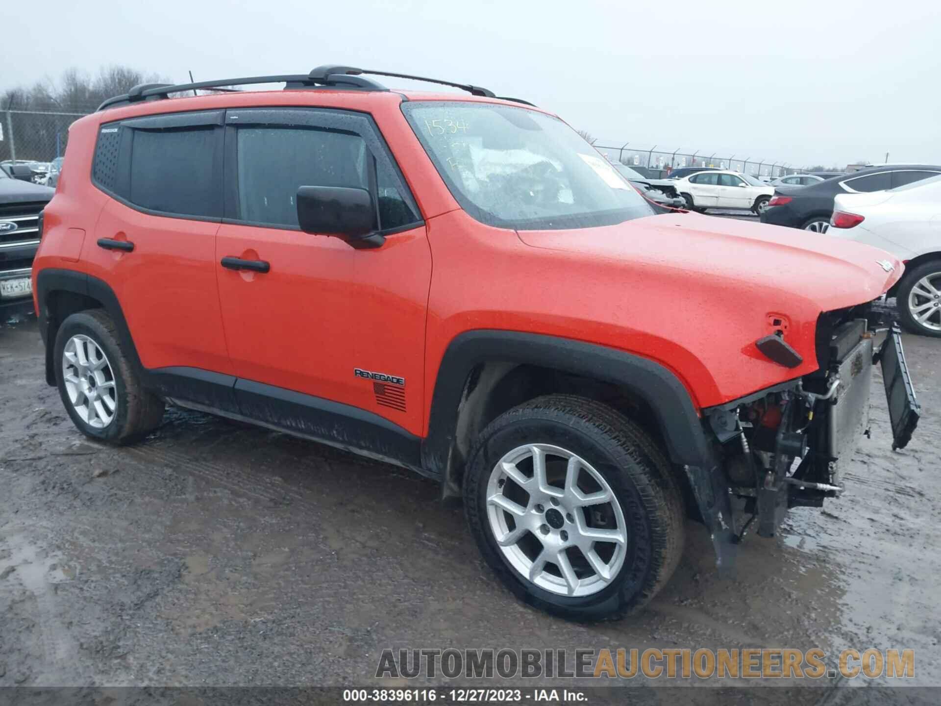 ZACNJBAB6KPK21336 JEEP RENEGADE 2019