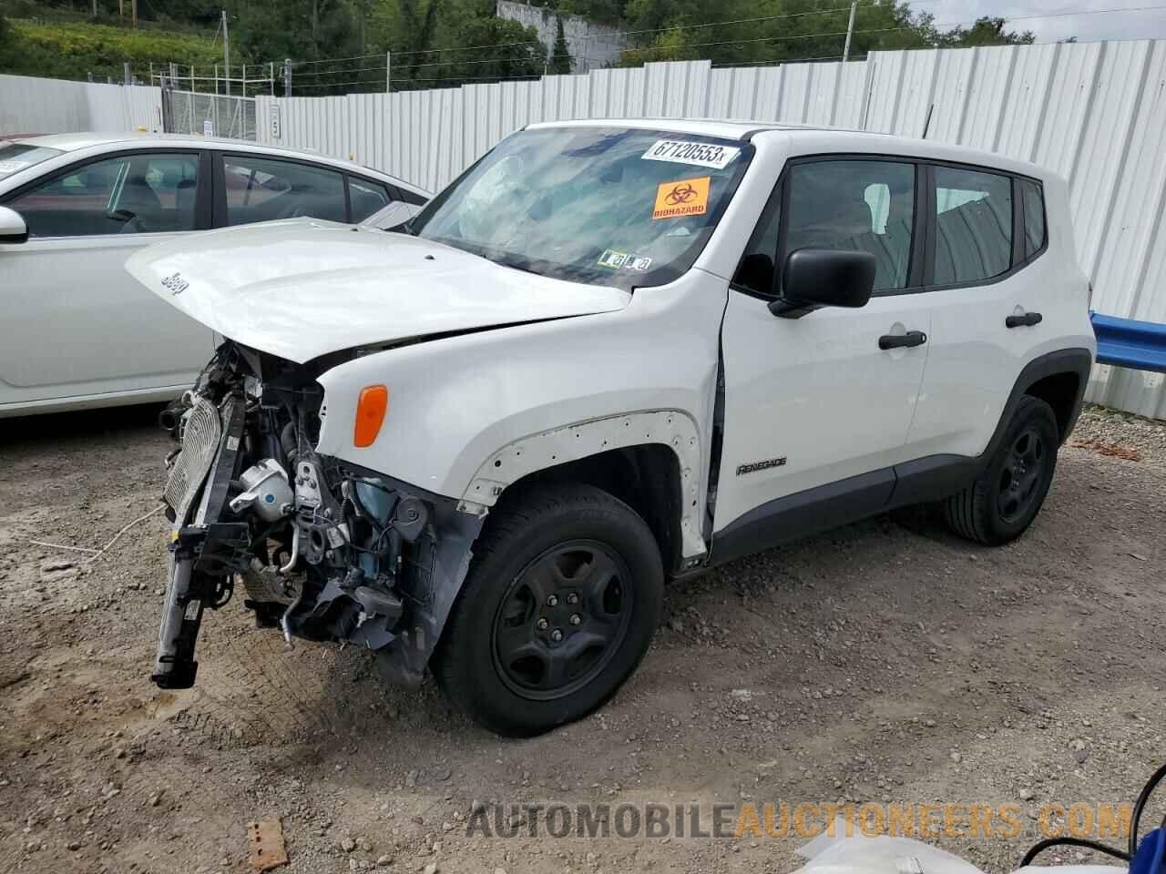 ZACNJBABXLPL14393 JEEP RENEGADE 2020