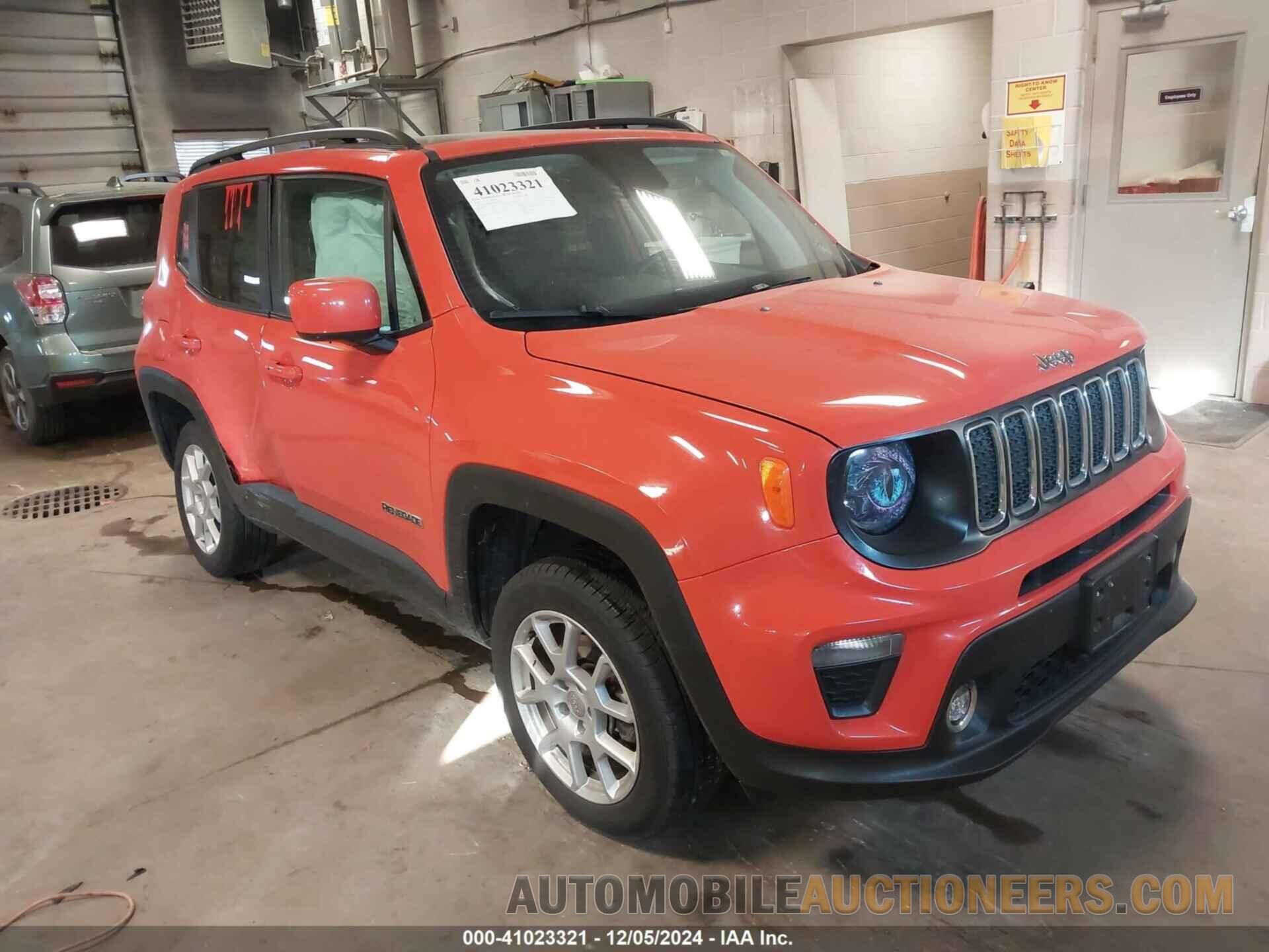 ZACNJBB10KPK27607 JEEP RENEGADE 2019