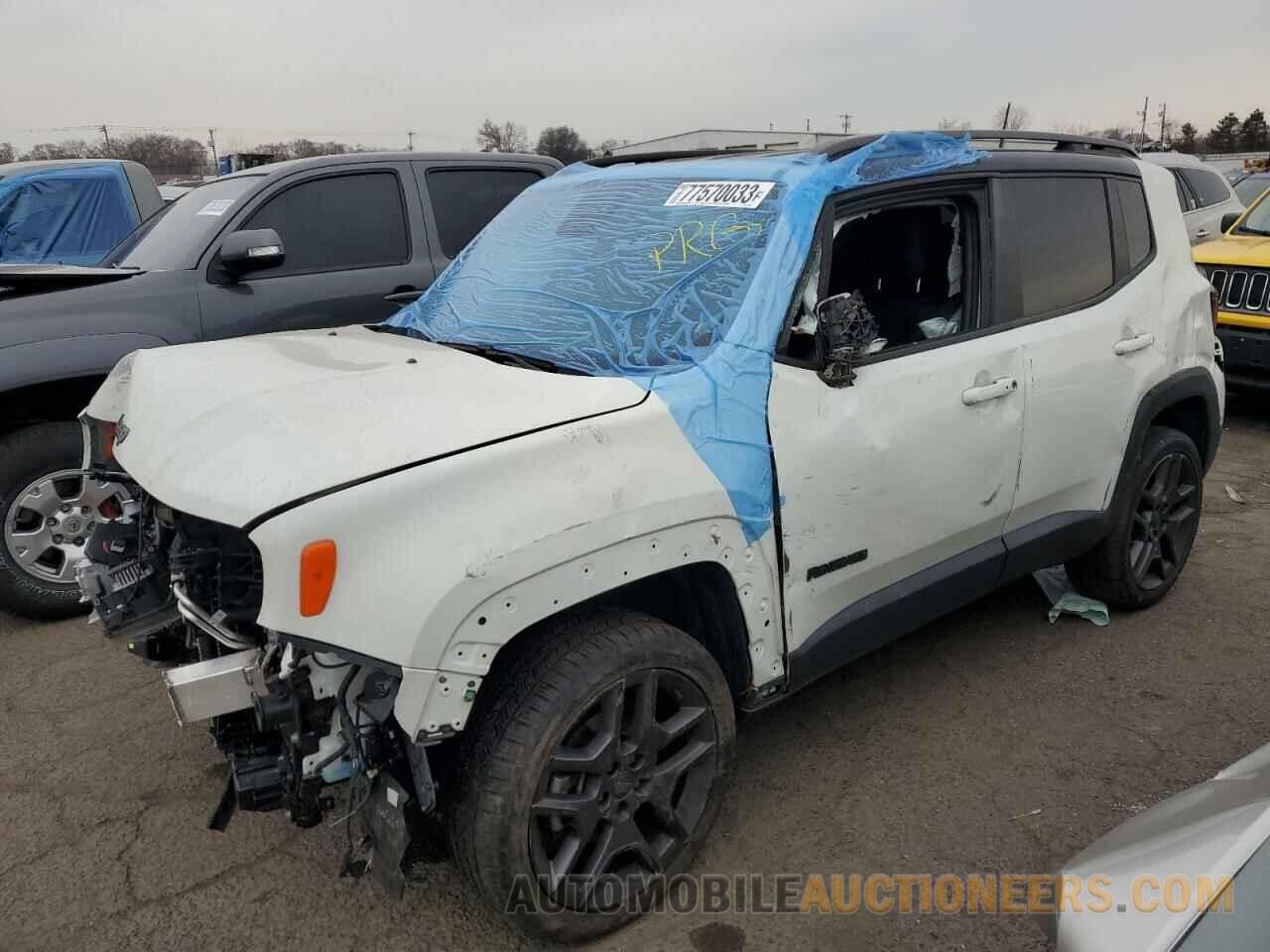 ZACNJBB17LPL33828 JEEP RENEGADE 2020