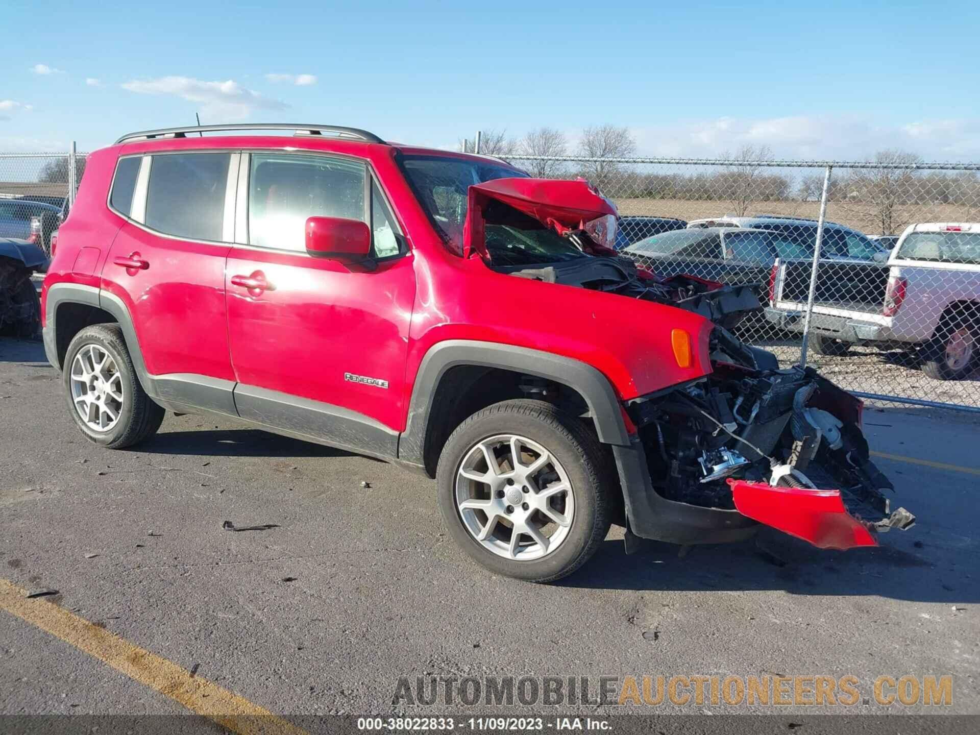 ZACNJBBB0KPK48448 JEEP RENEGADE 2019