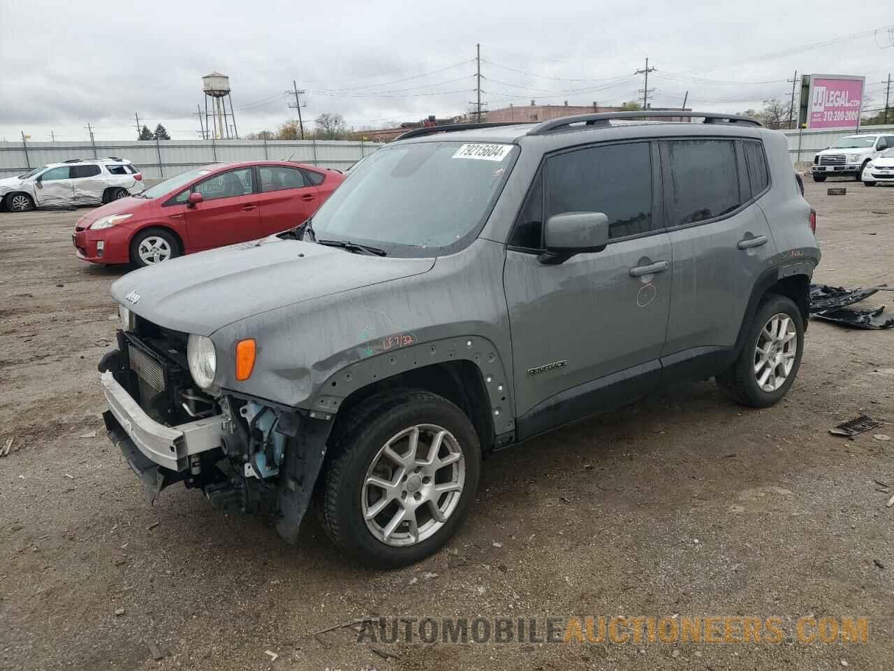 ZACNJBBB1KPK43341 JEEP RENEGADE 2019