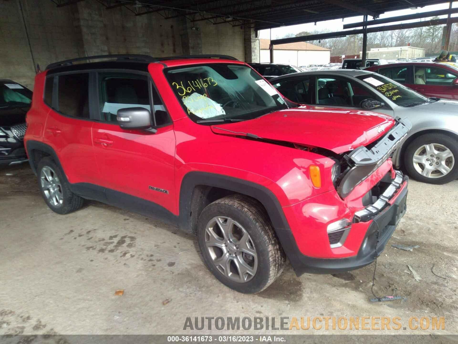 ZACNJBD10LPL70166 JEEP RENEGADE 2020