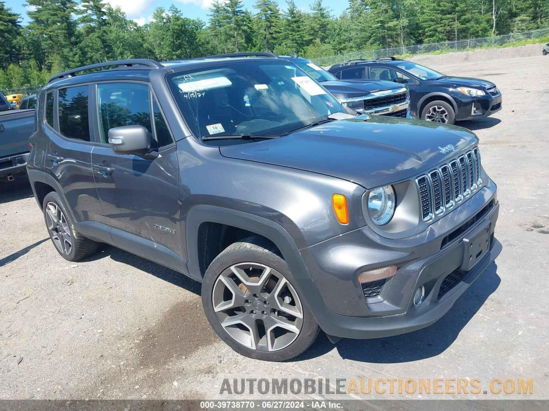 ZACNJBD14LPL69540 JEEP RENEGADE 2020