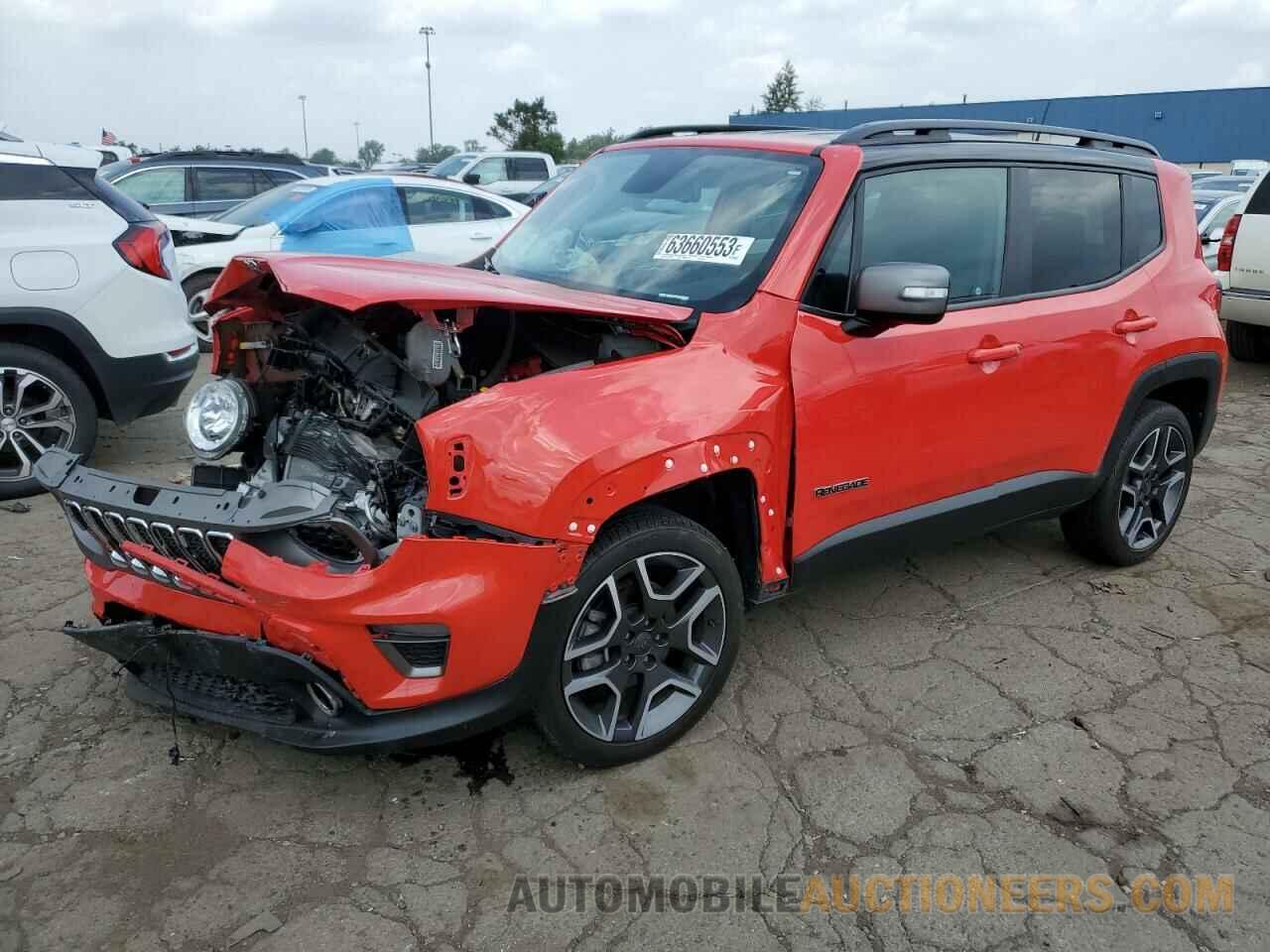 ZACNJBD19LPM05237 JEEP RENEGADE 2020