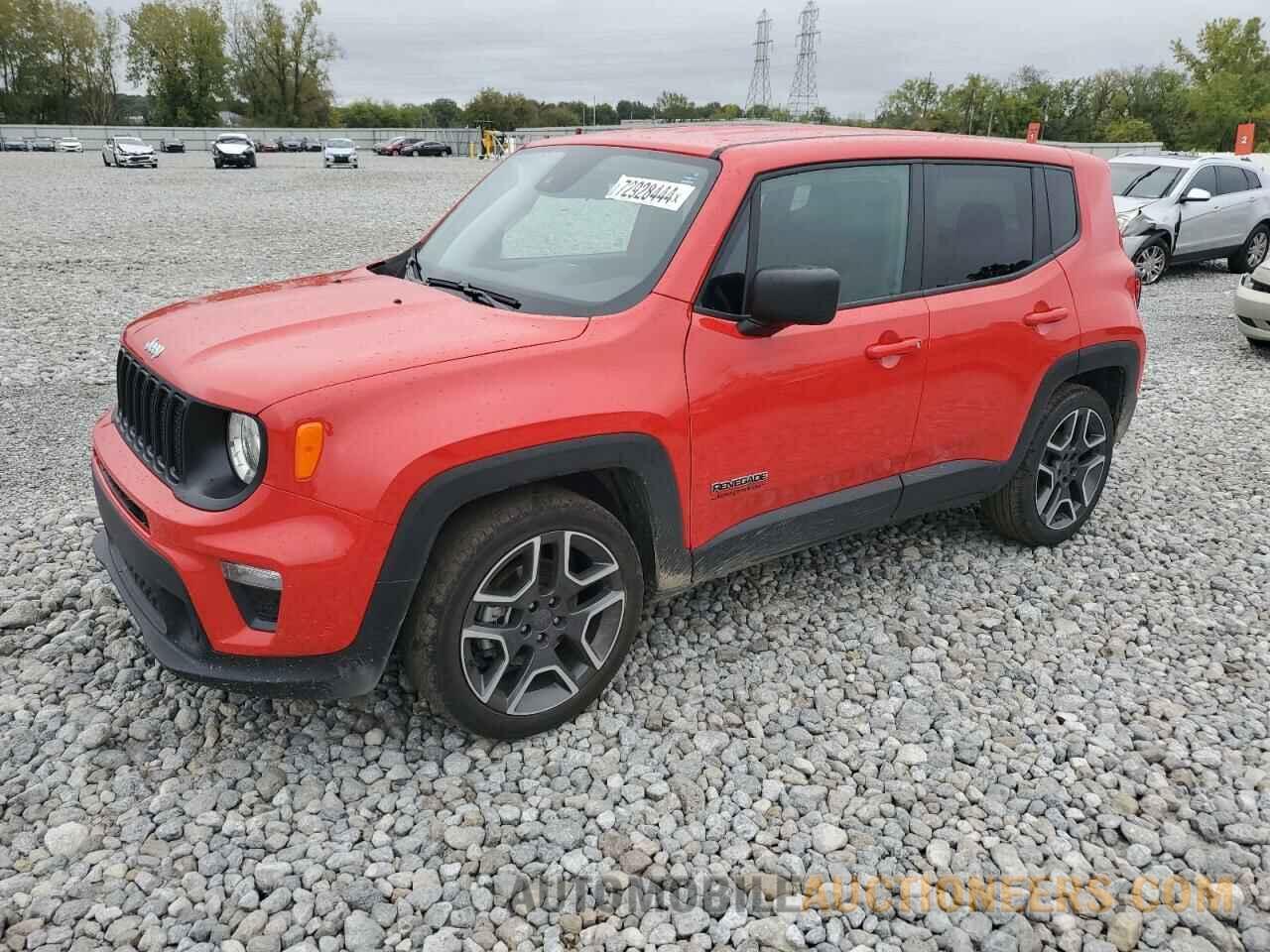 ZACNJCAB0MPM15899 JEEP RENEGADE 2021