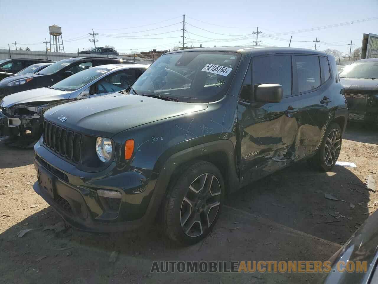 ZACNJCAB0MPM46831 JEEP RENEGADE 2021