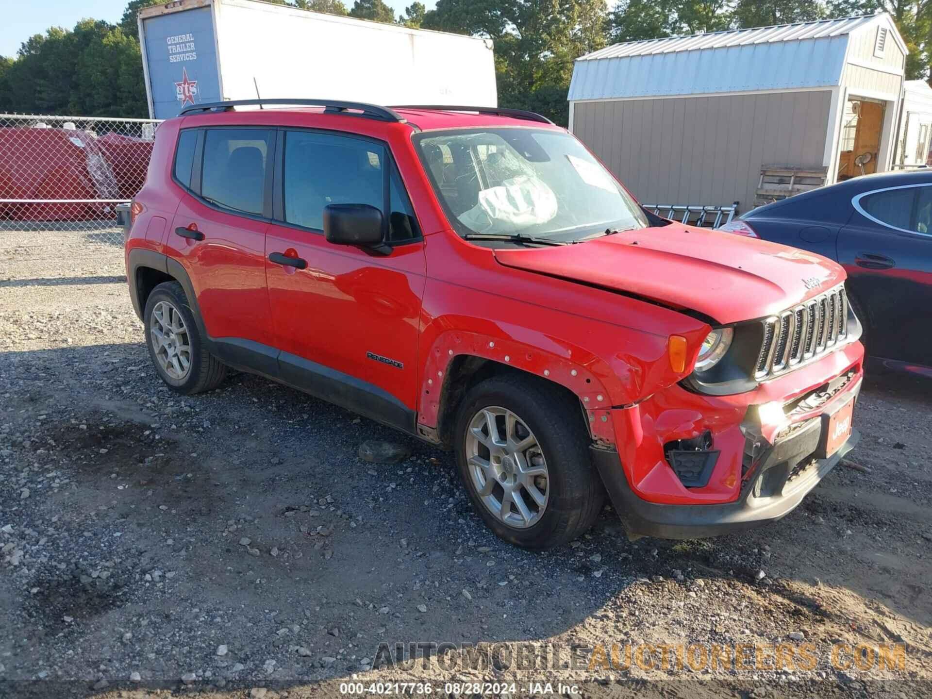 ZACNJCAB1MPM17242 JEEP RENEGADE 2021