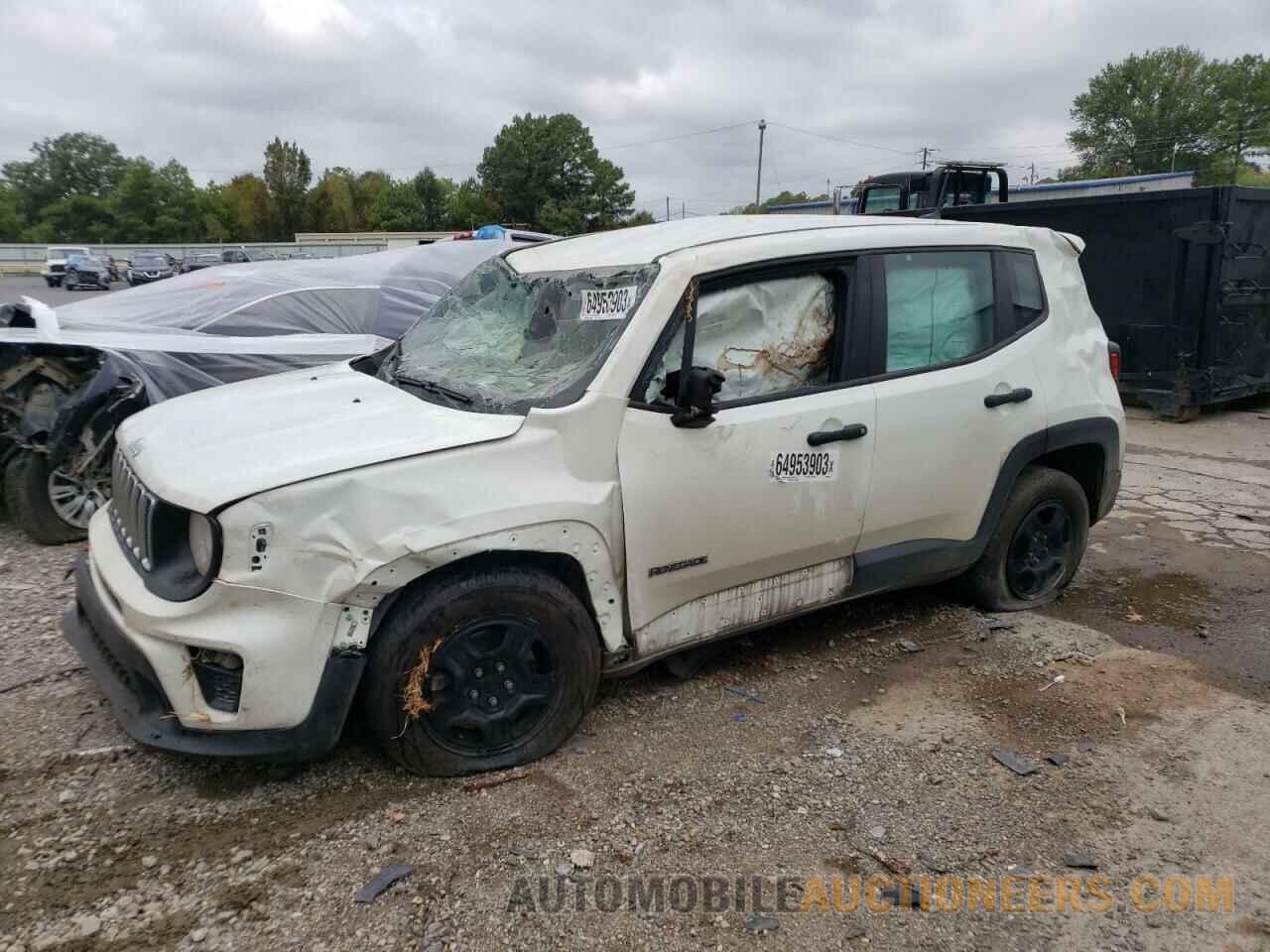 ZACNJCAB1MPM22165 JEEP RENEGADE 2021