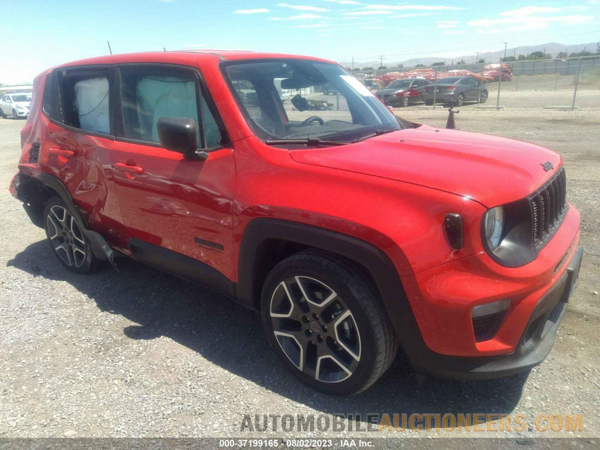 ZACNJCAB1MPM76761 JEEP RENEGADE 2021