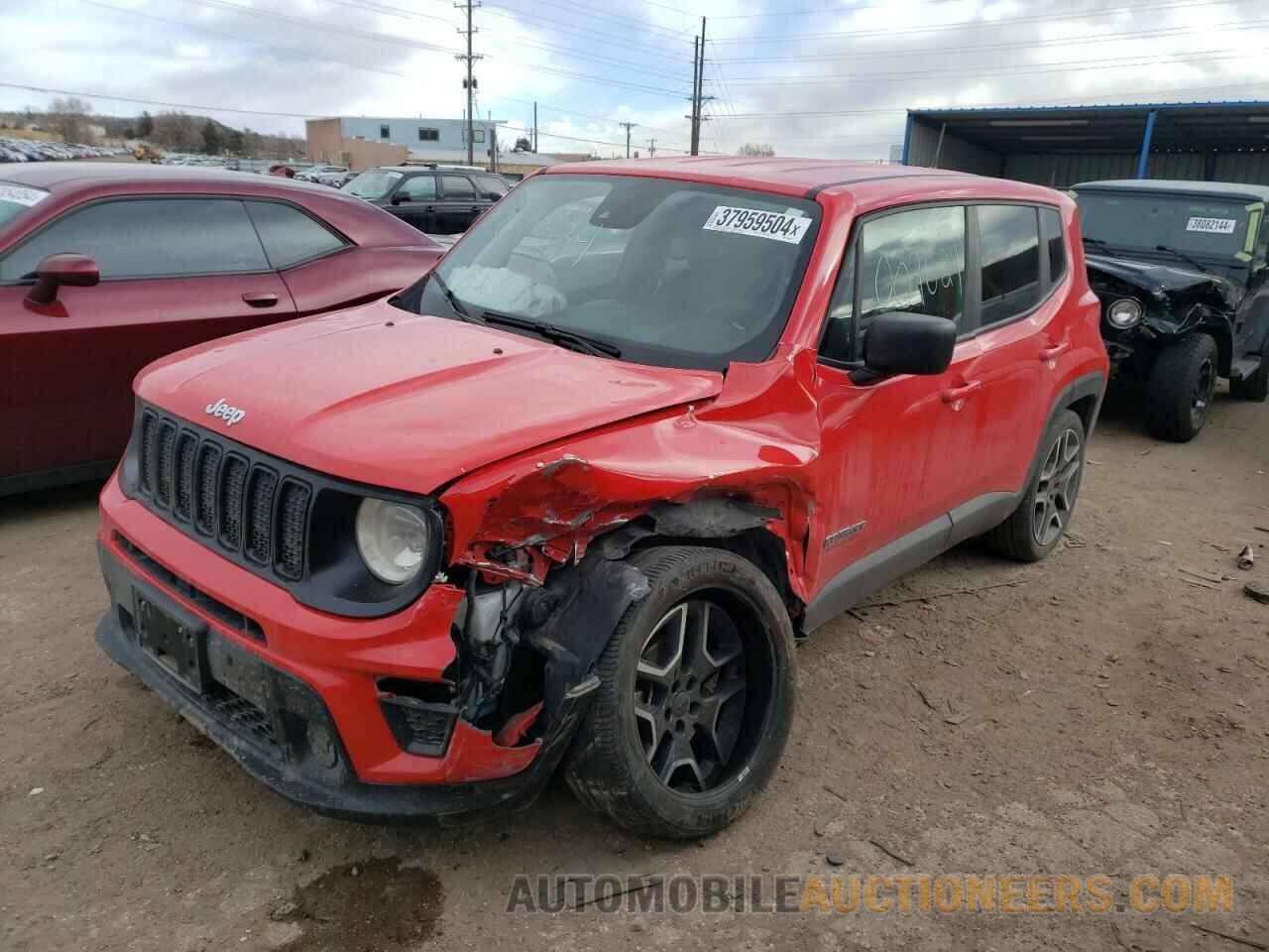 ZACNJCAB2MPM31697 JEEP RENEGADE 2021