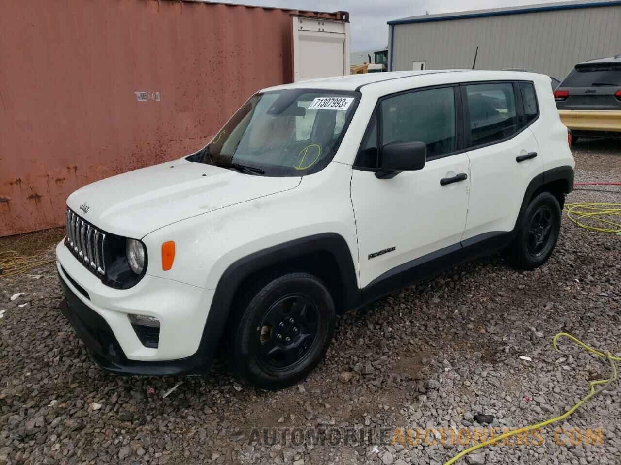 ZACNJCAB3MPM50663 JEEP RENEGADE 2021