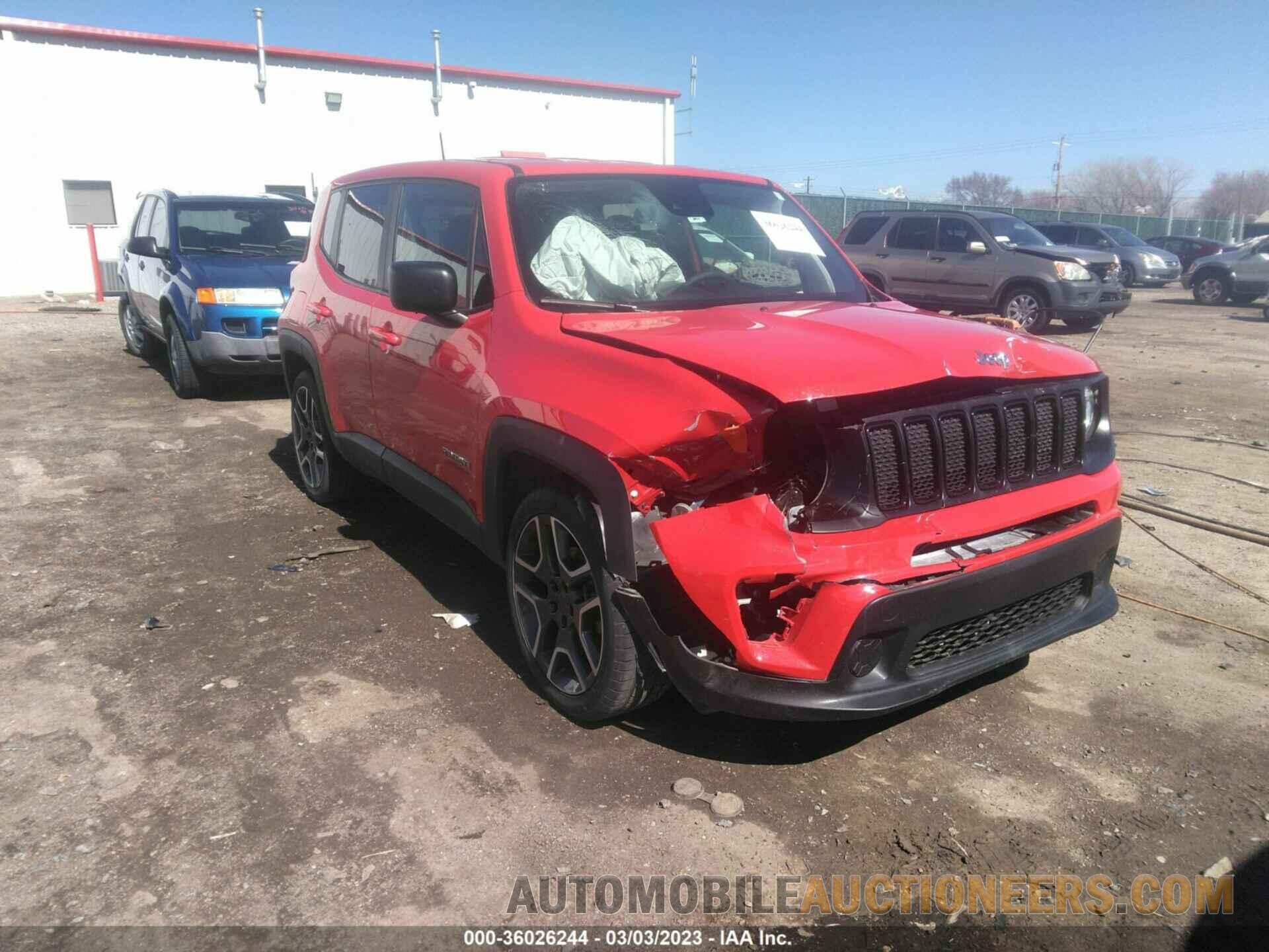 ZACNJCAB4MPM24234 JEEP RENEGADE 2021