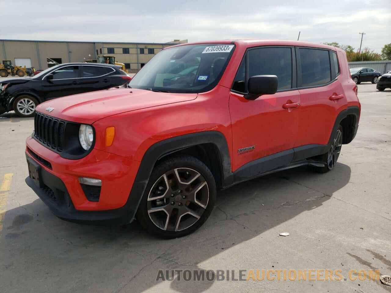 ZACNJCAB6MPM32268 JEEP RENEGADE 2021