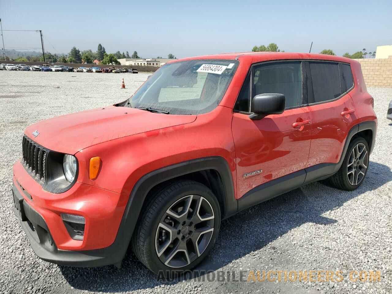 ZACNJCAB7MPM19335 JEEP RENEGADE 2021