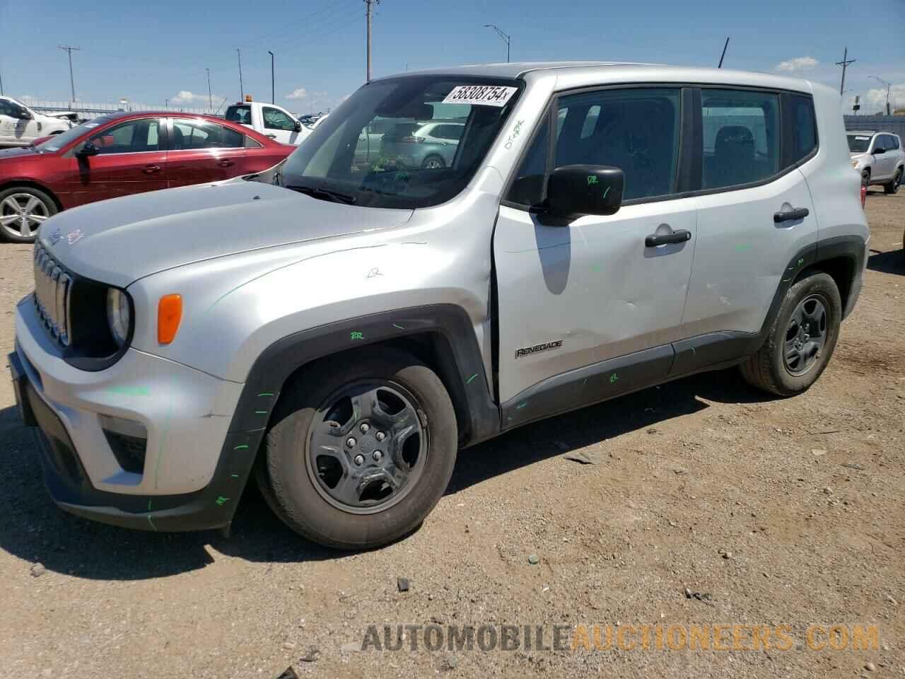 ZACNJCAB8MPM16203 JEEP RENEGADE 2021