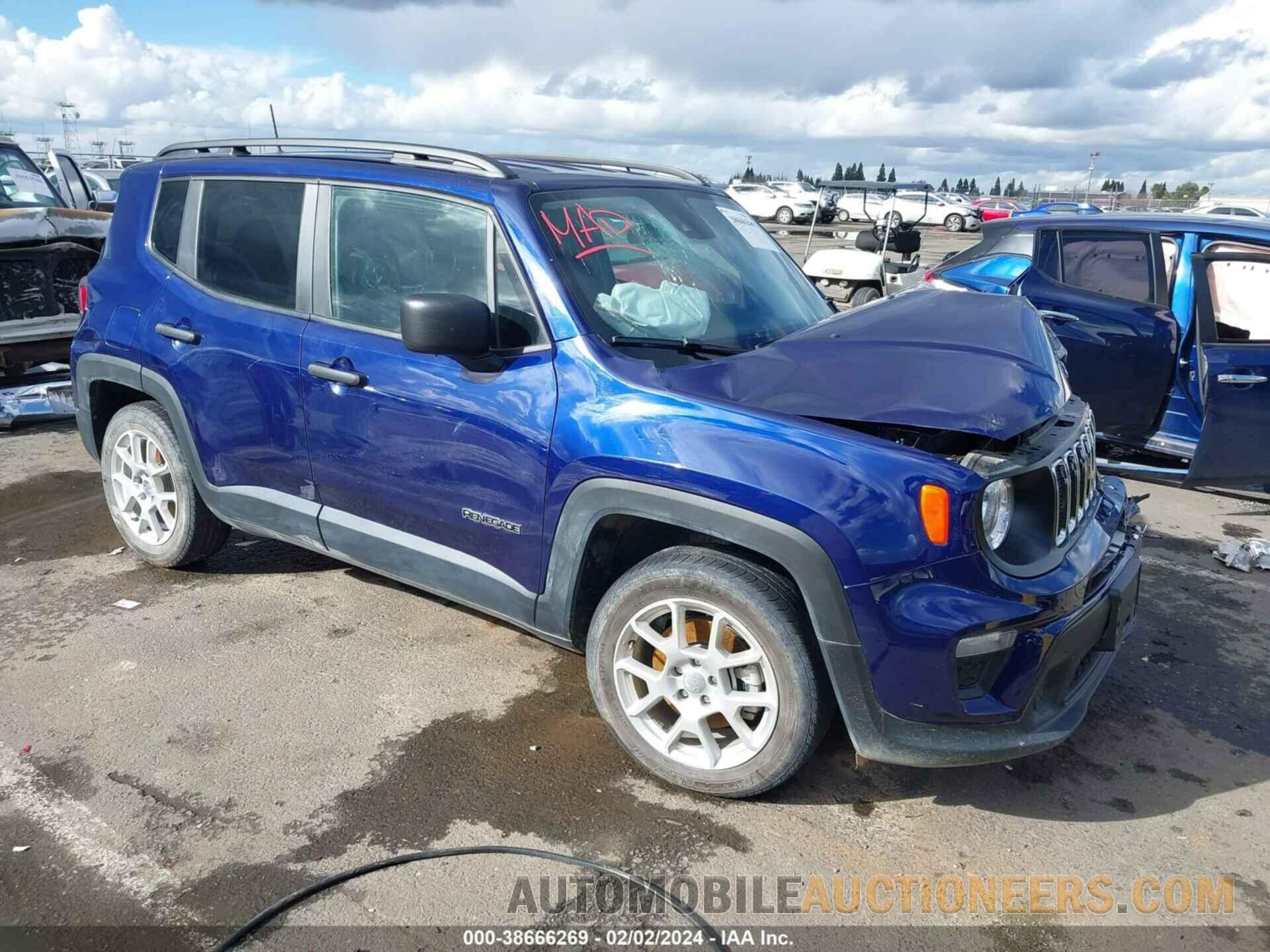 ZACNJCAB8MPM20901 JEEP RENEGADE 2021