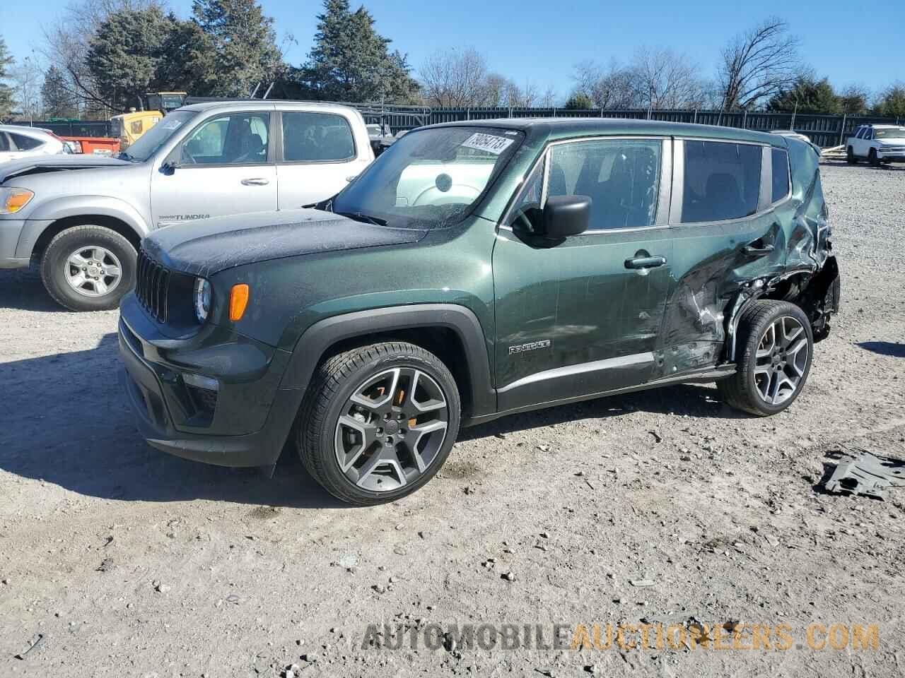 ZACNJCABXMPM22519 JEEP RENEGADE 2021