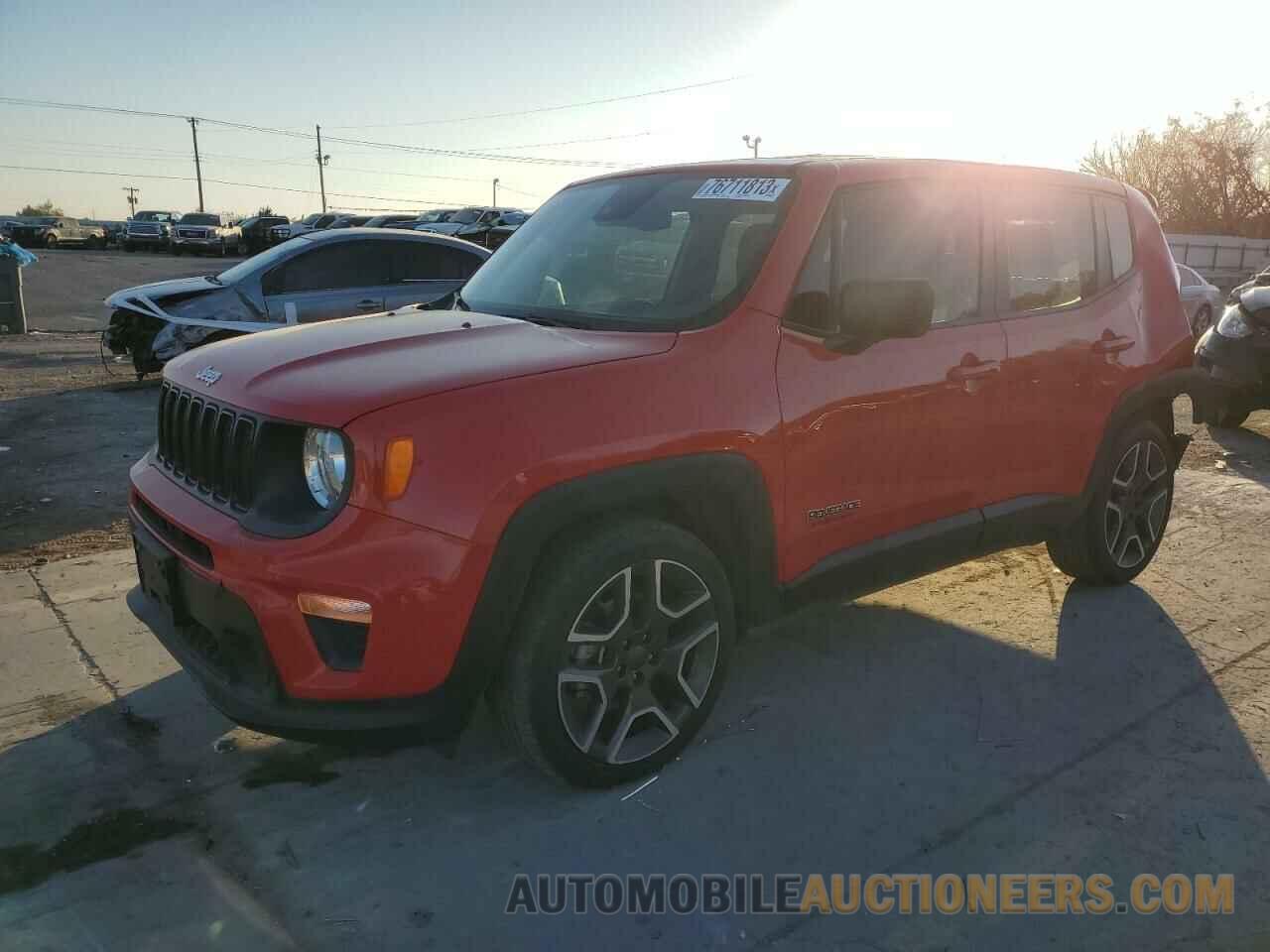 ZACNJCABXMPM47307 JEEP RENEGADE 2021