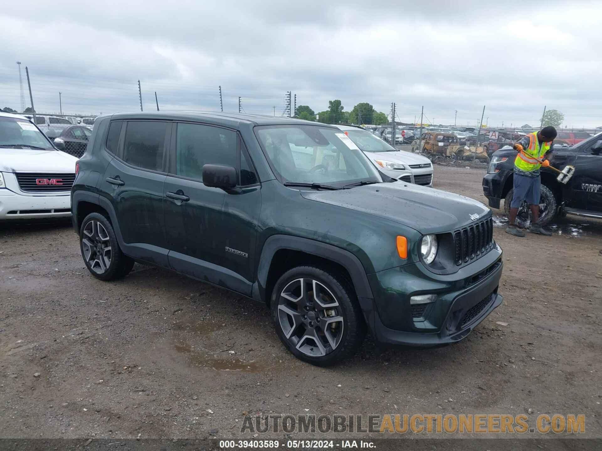 ZACNJCABXMPM54483 JEEP RENEGADE 2021