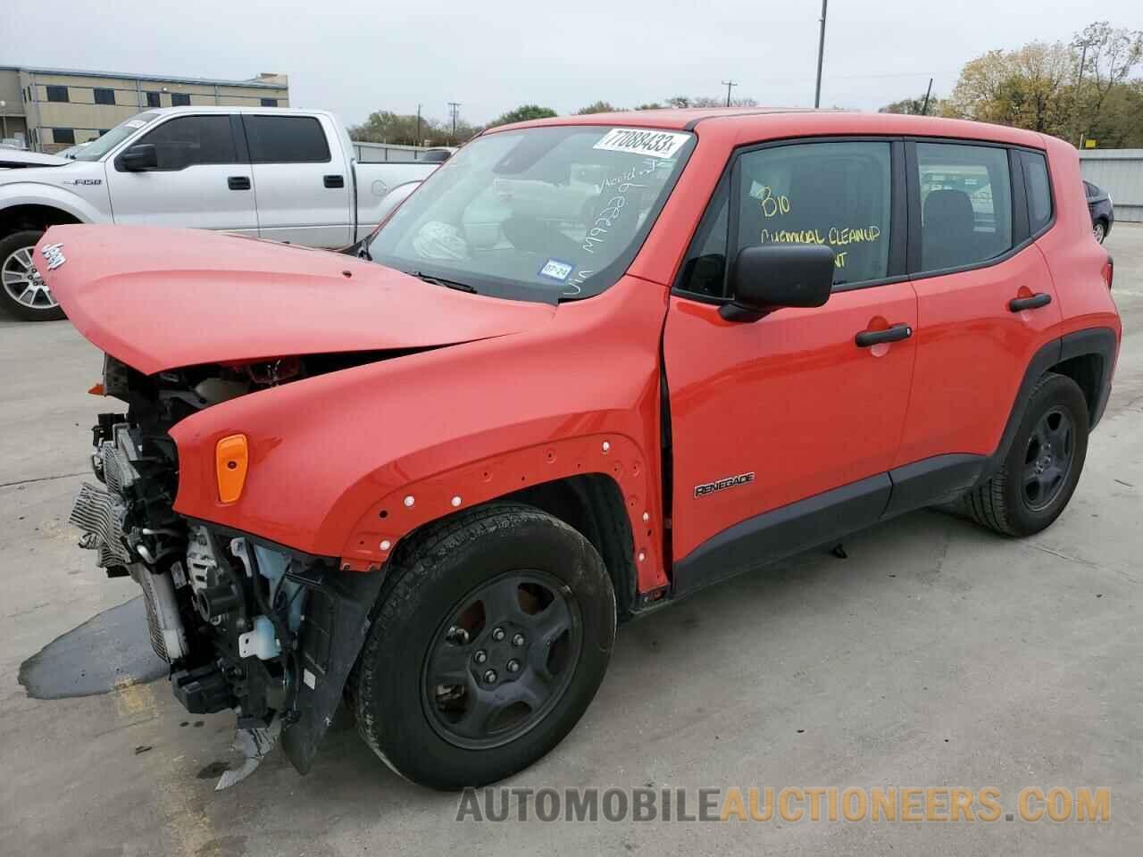 ZACNJCABXMPM92229 JEEP RENEGADE 2021