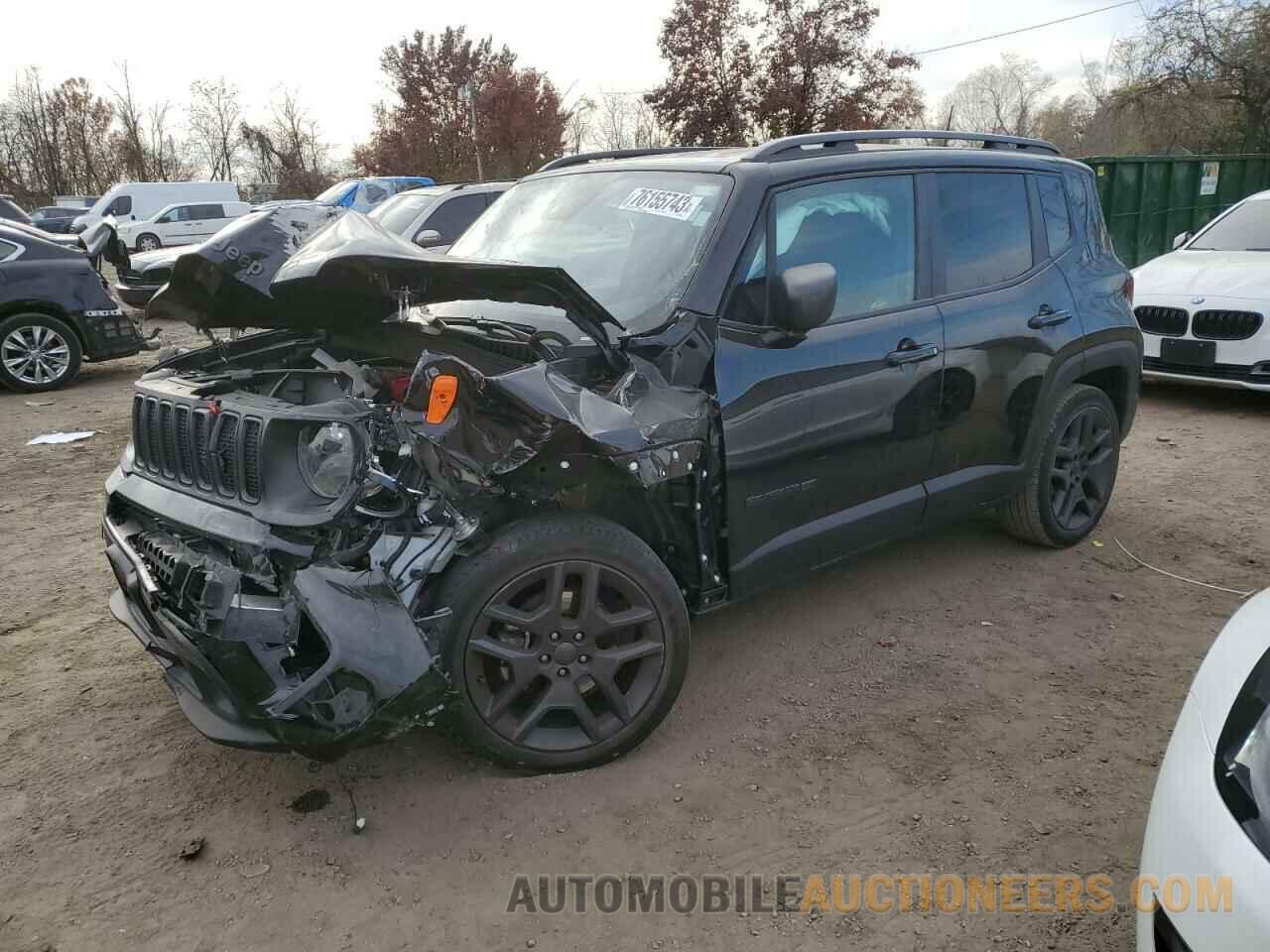 ZACNJCB12MPM44603 JEEP RENEGADE 2021