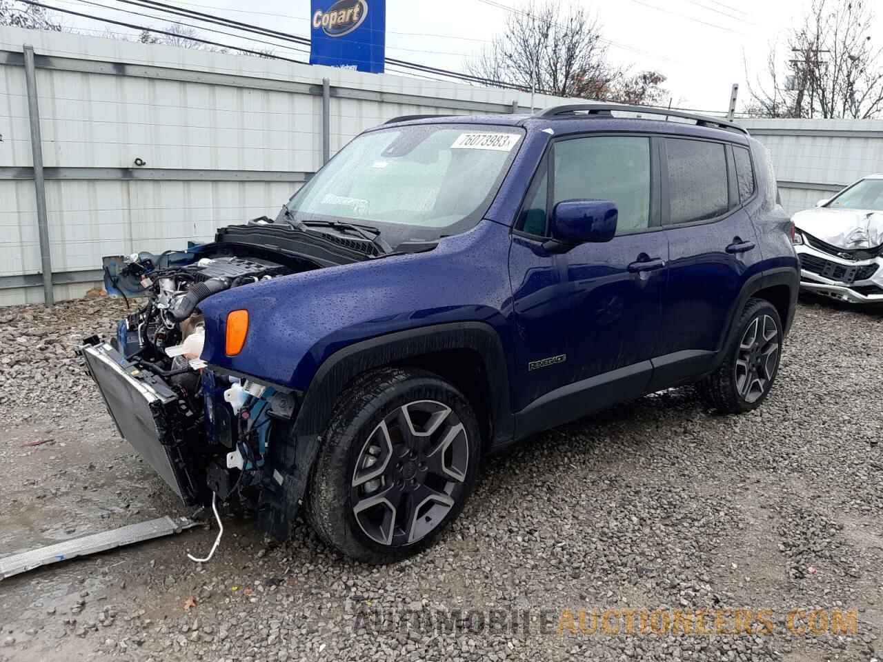 ZACNJCB13MPN29238 JEEP RENEGADE 2021