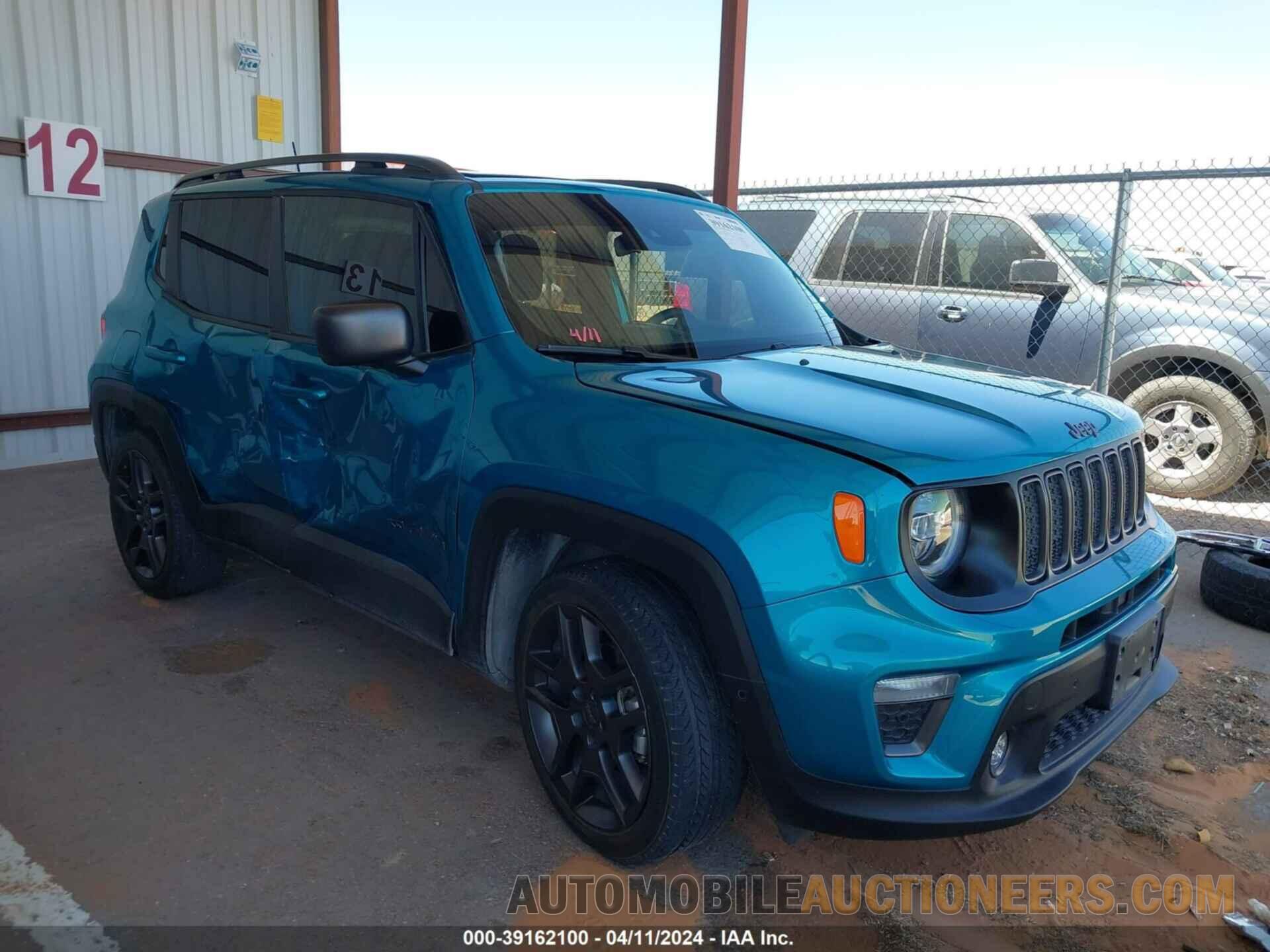 ZACNJCB16MPM62974 JEEP RENEGADE 2021