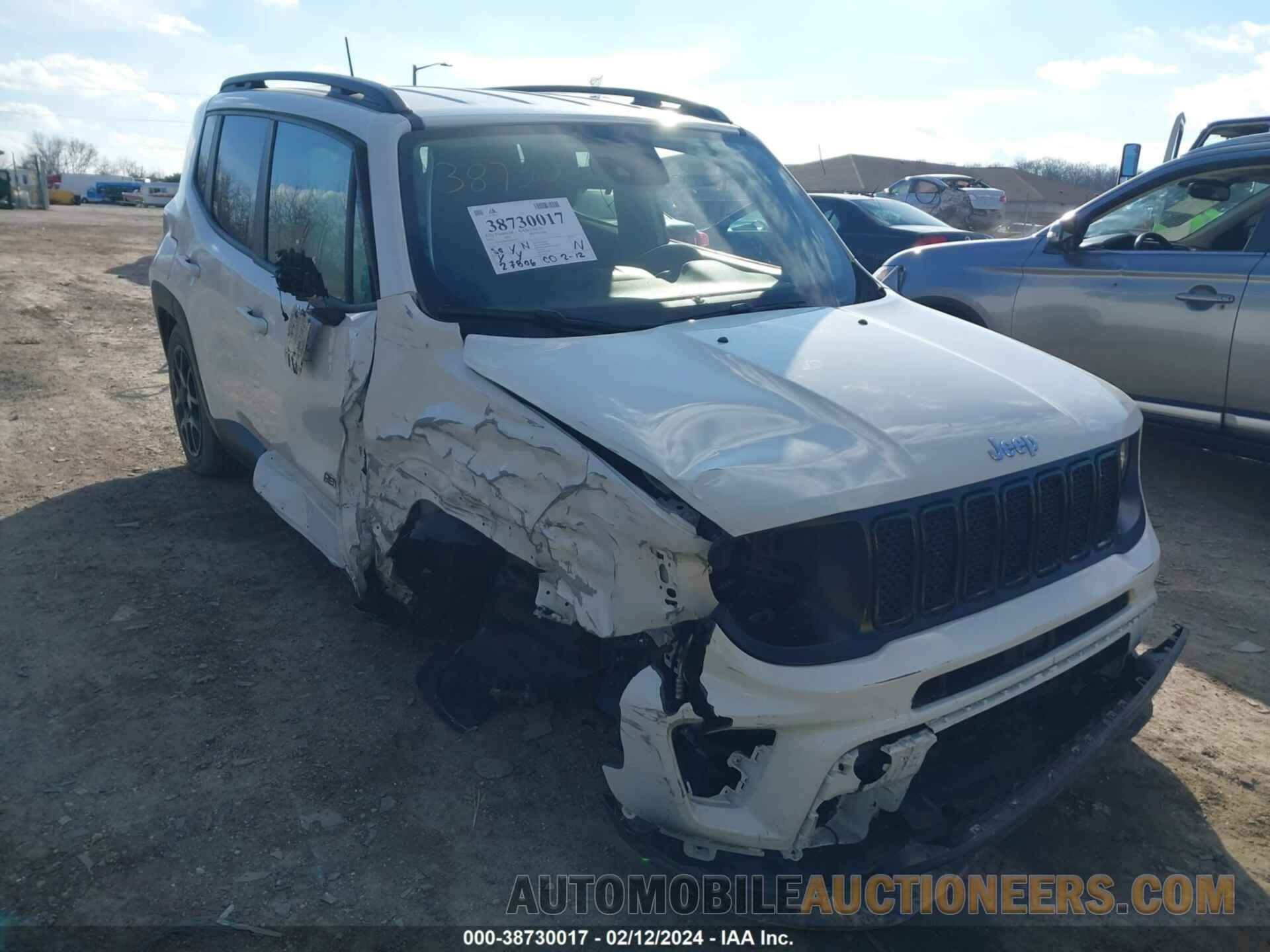 ZACNJCBB0MPM30837 JEEP RENEGADE 2021