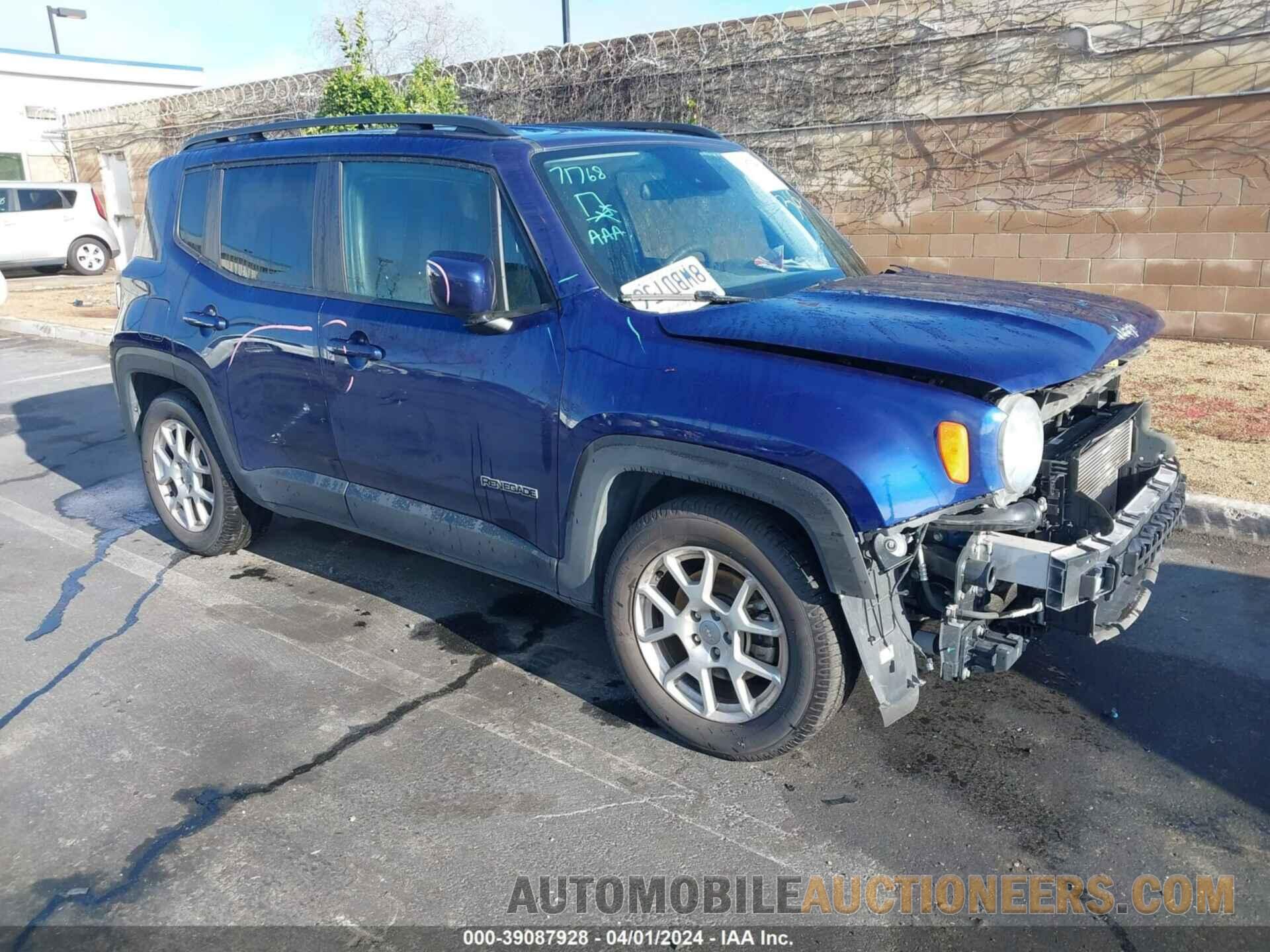 ZACNJCBB0MPM58413 JEEP RENEGADE 2021