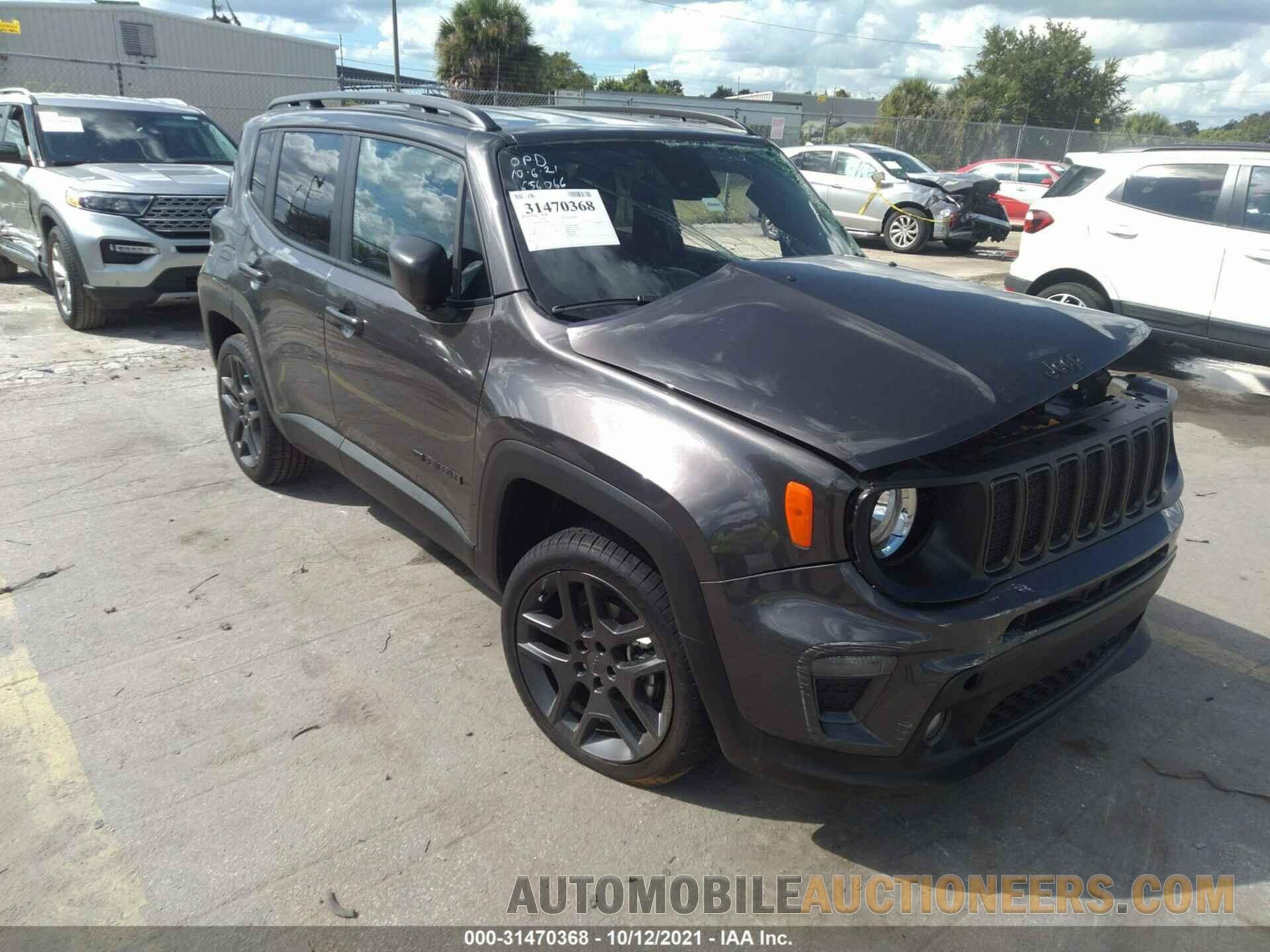 ZACNJCBB0MPM68312 JEEP RENEGADE 2021