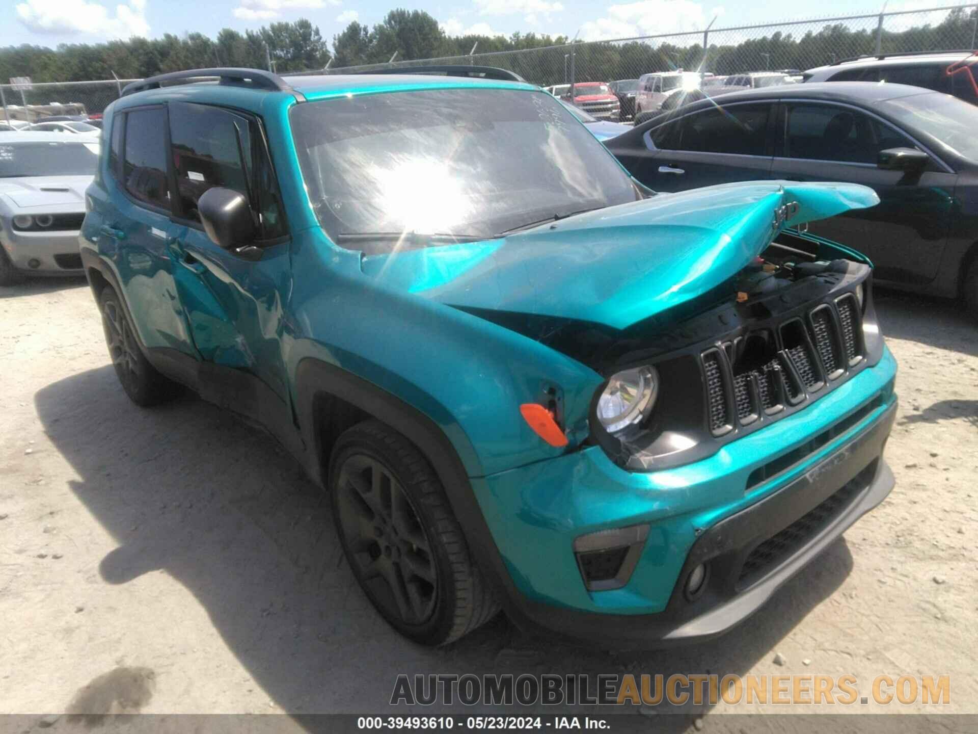 ZACNJCBB0MPN07996 JEEP RENEGADE 2021