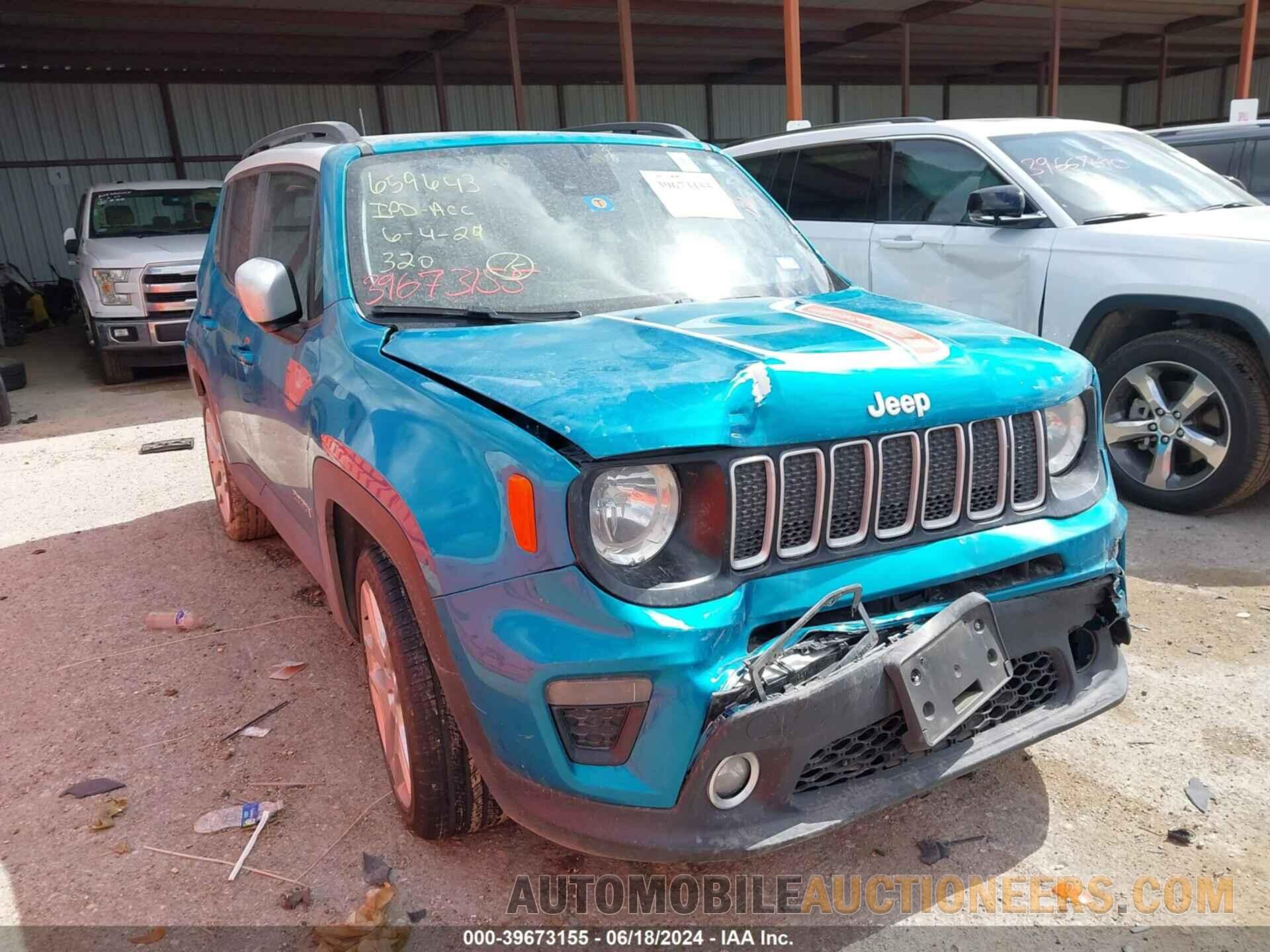 ZACNJCBB4MPM72363 JEEP RENEGADE 2021