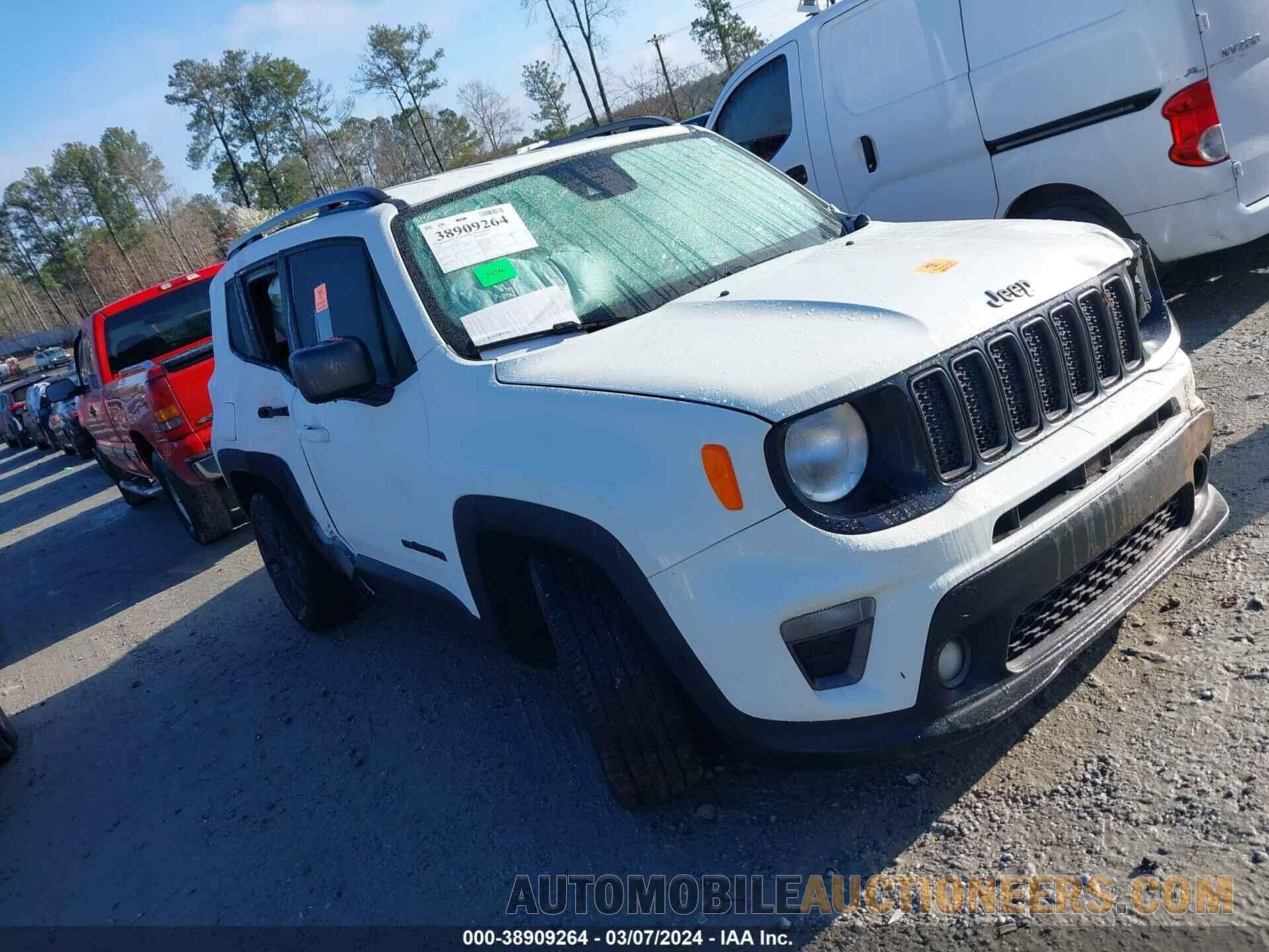 ZACNJCBB5MPM69763 JEEP RENEGADE 2021