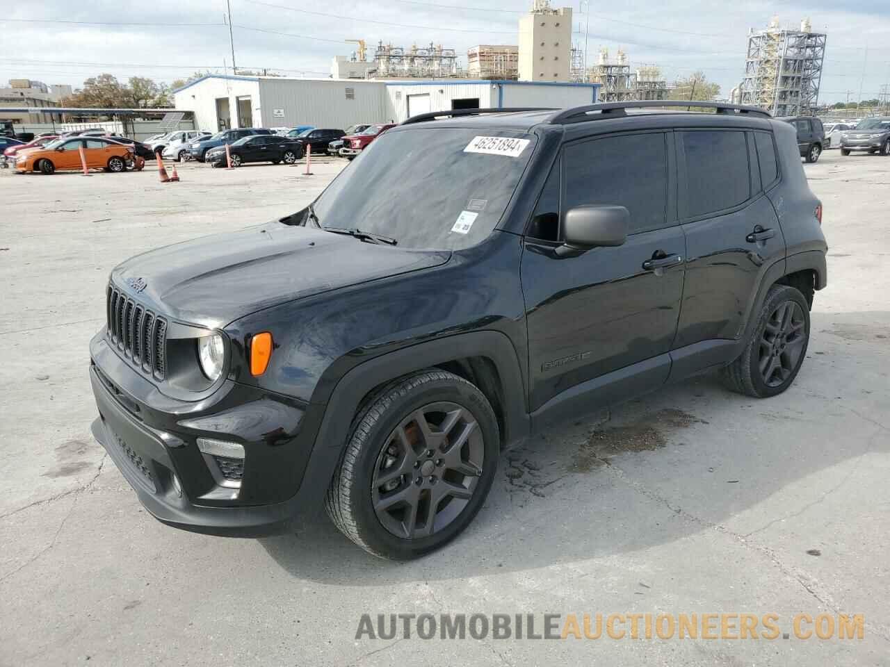 ZACNJCBB6MPM70775 JEEP RENEGADE 2021