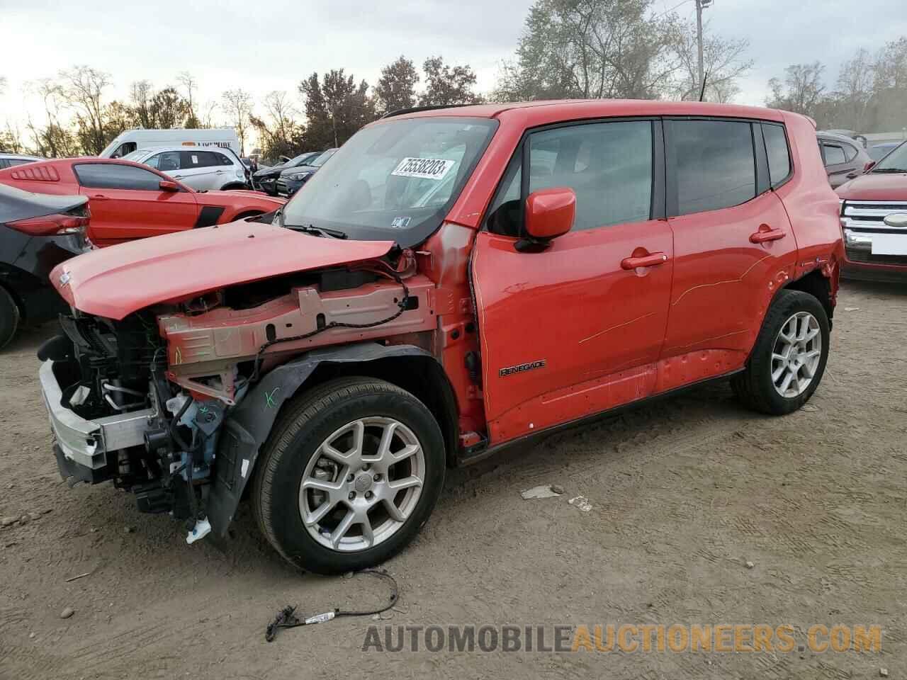 ZACNJCBB6MPN22342 JEEP RENEGADE 2021