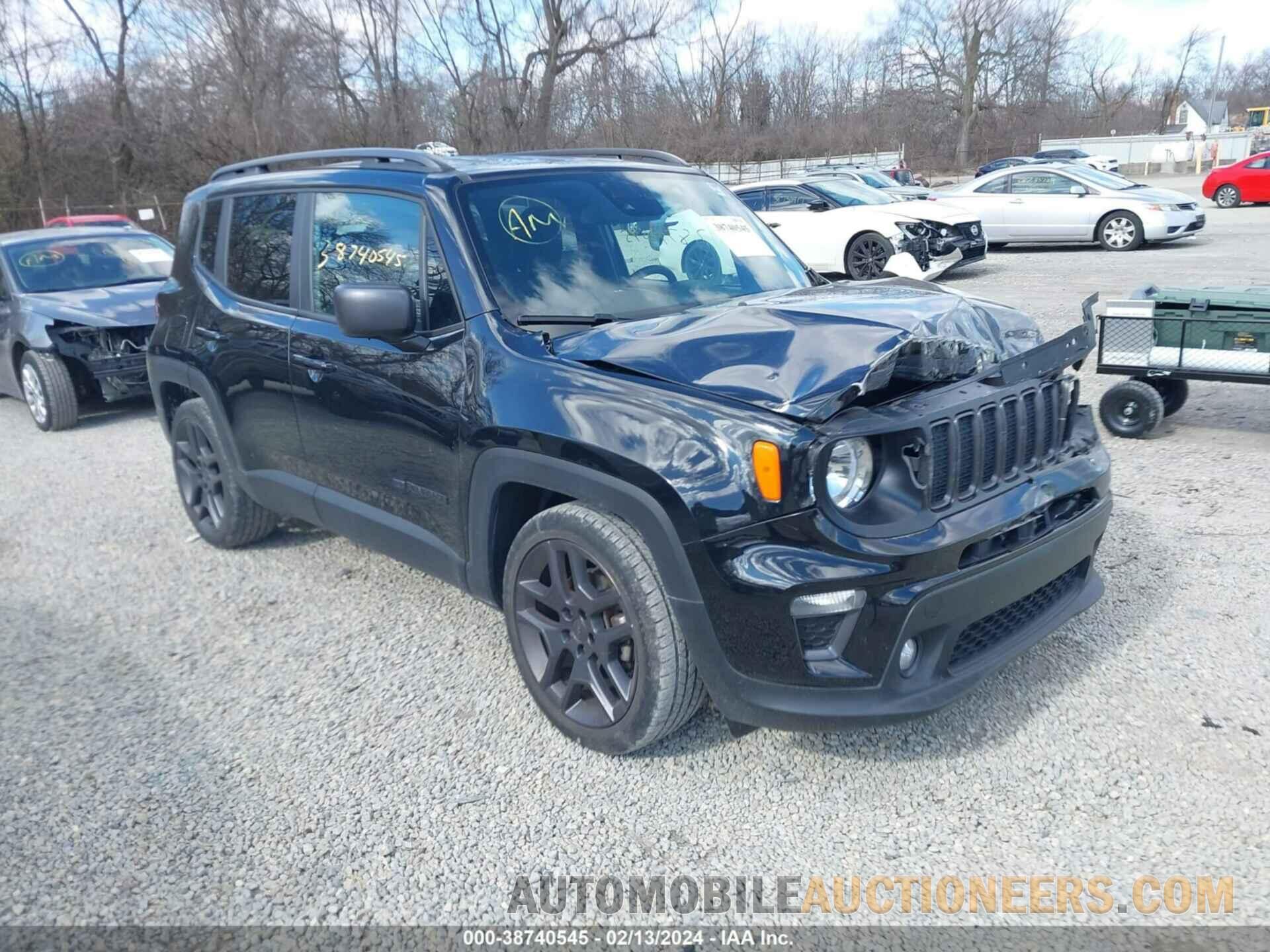 ZACNJCBB7MPM48123 JEEP RENEGADE 2021